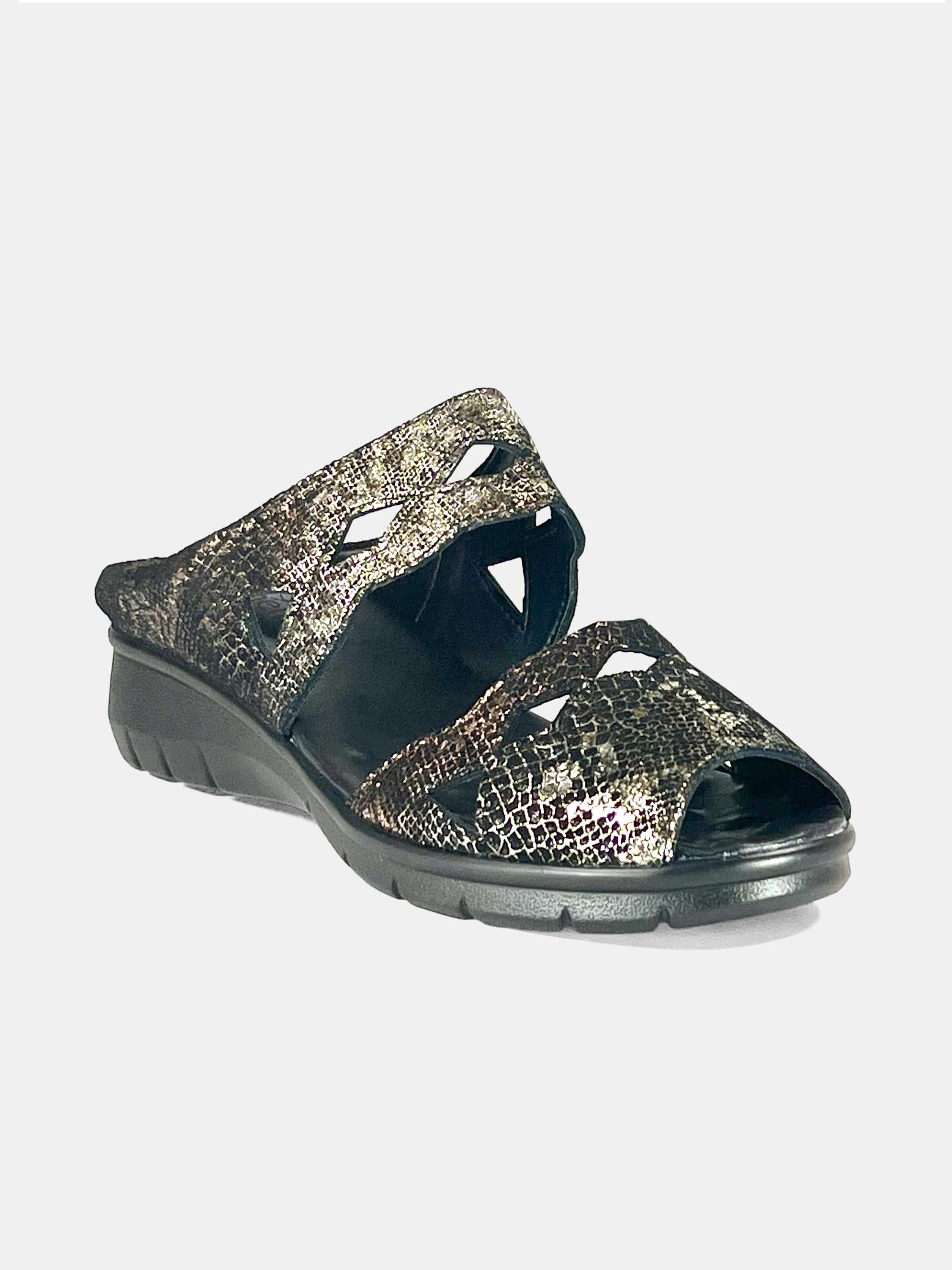 Michelle Morgan 18397-B16 Women's Flat Sandals #color_brown