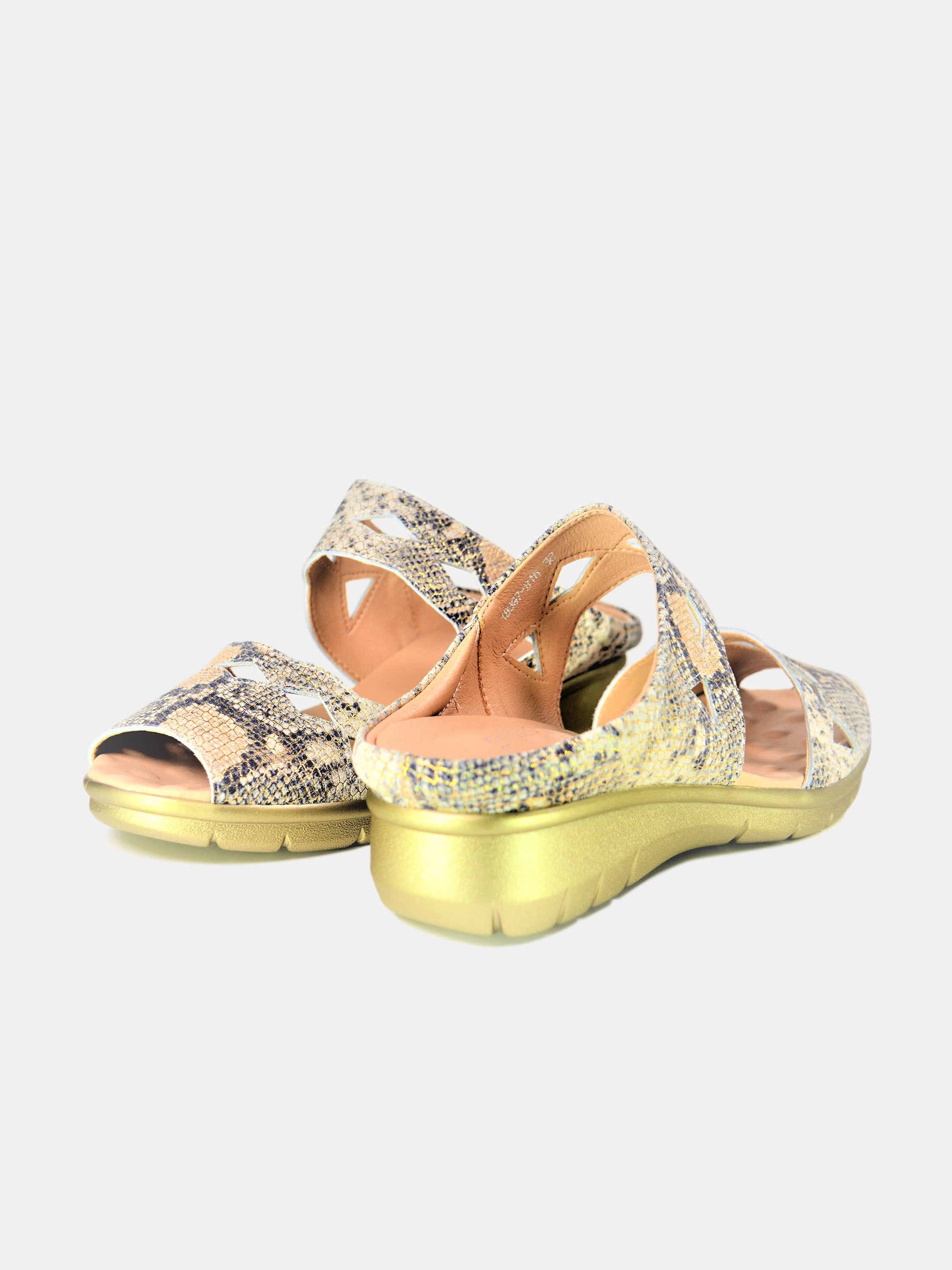 Michelle Morgan 18397-B16 Women's Flat Sandals #color_Beige