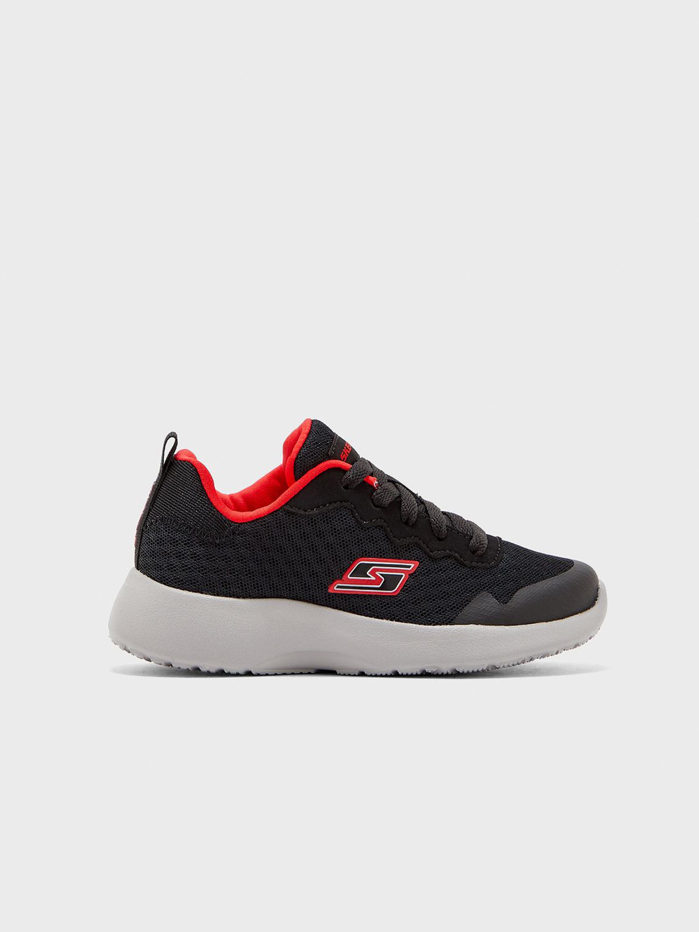 Skechers Boys Dynamight Shoes #color_Black
