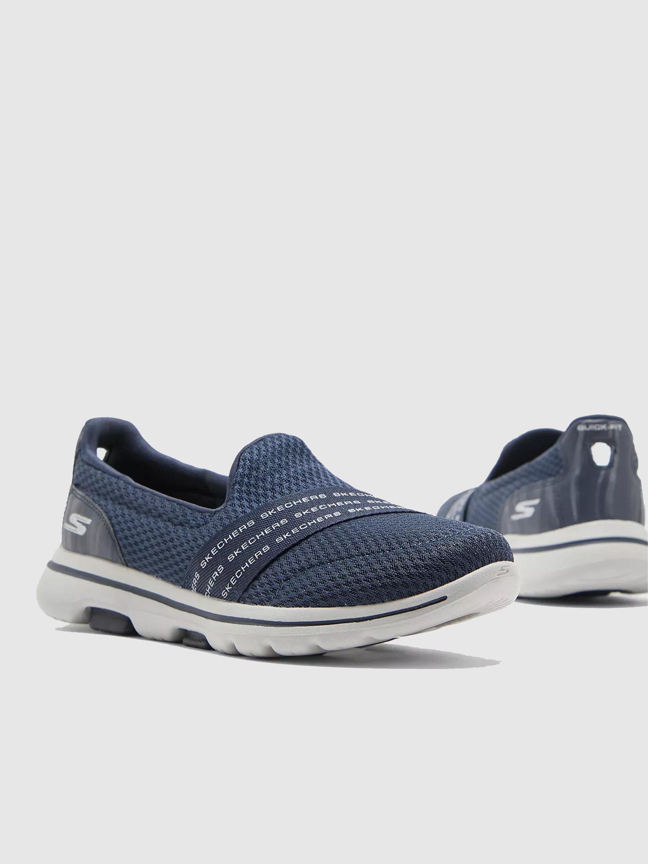 Skechers Women's Go Walk 5 Trainers #color_Navy