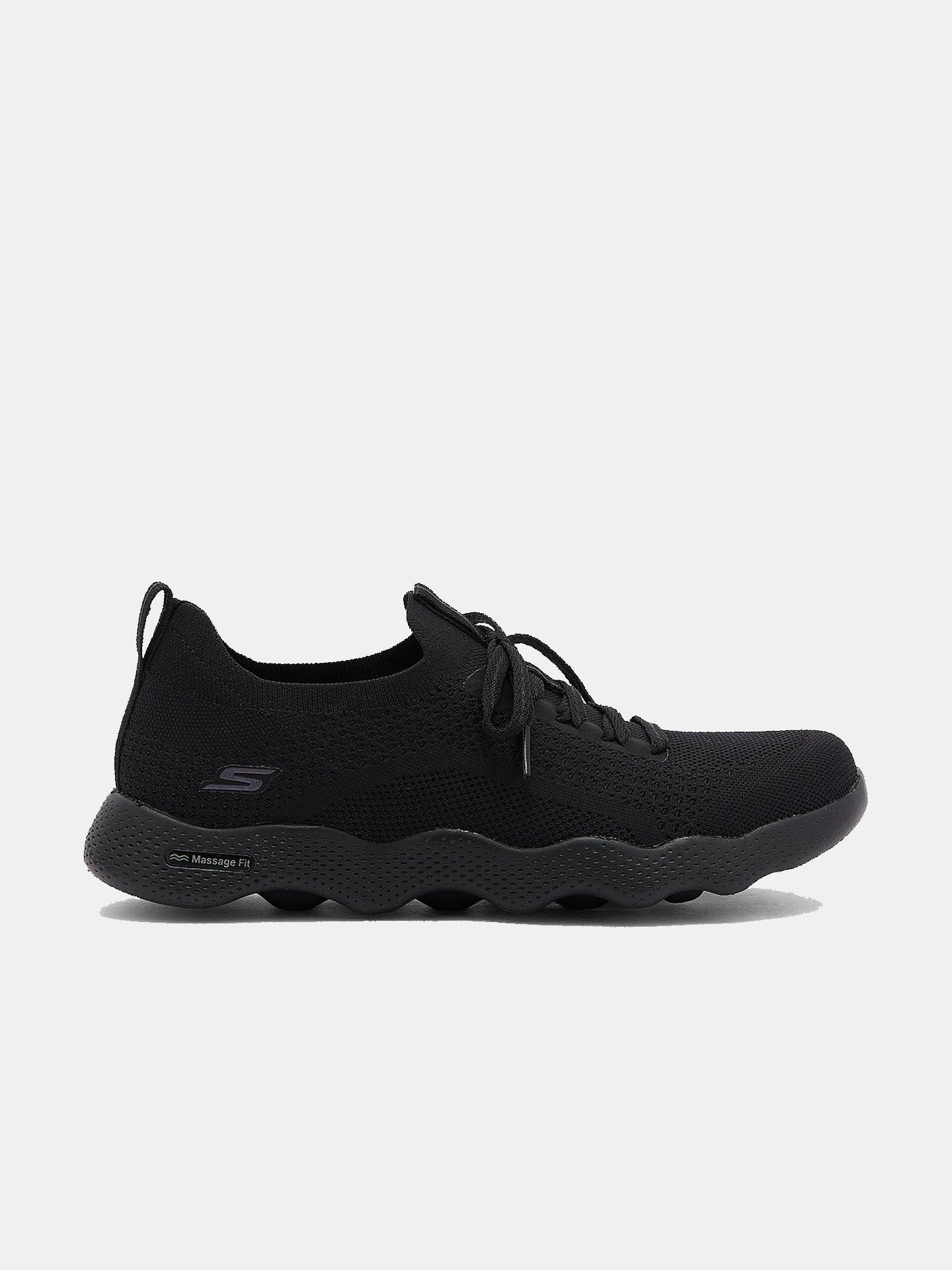 Skechers Women's Massage Fit Lite - Intrigue Shoes #color_Black