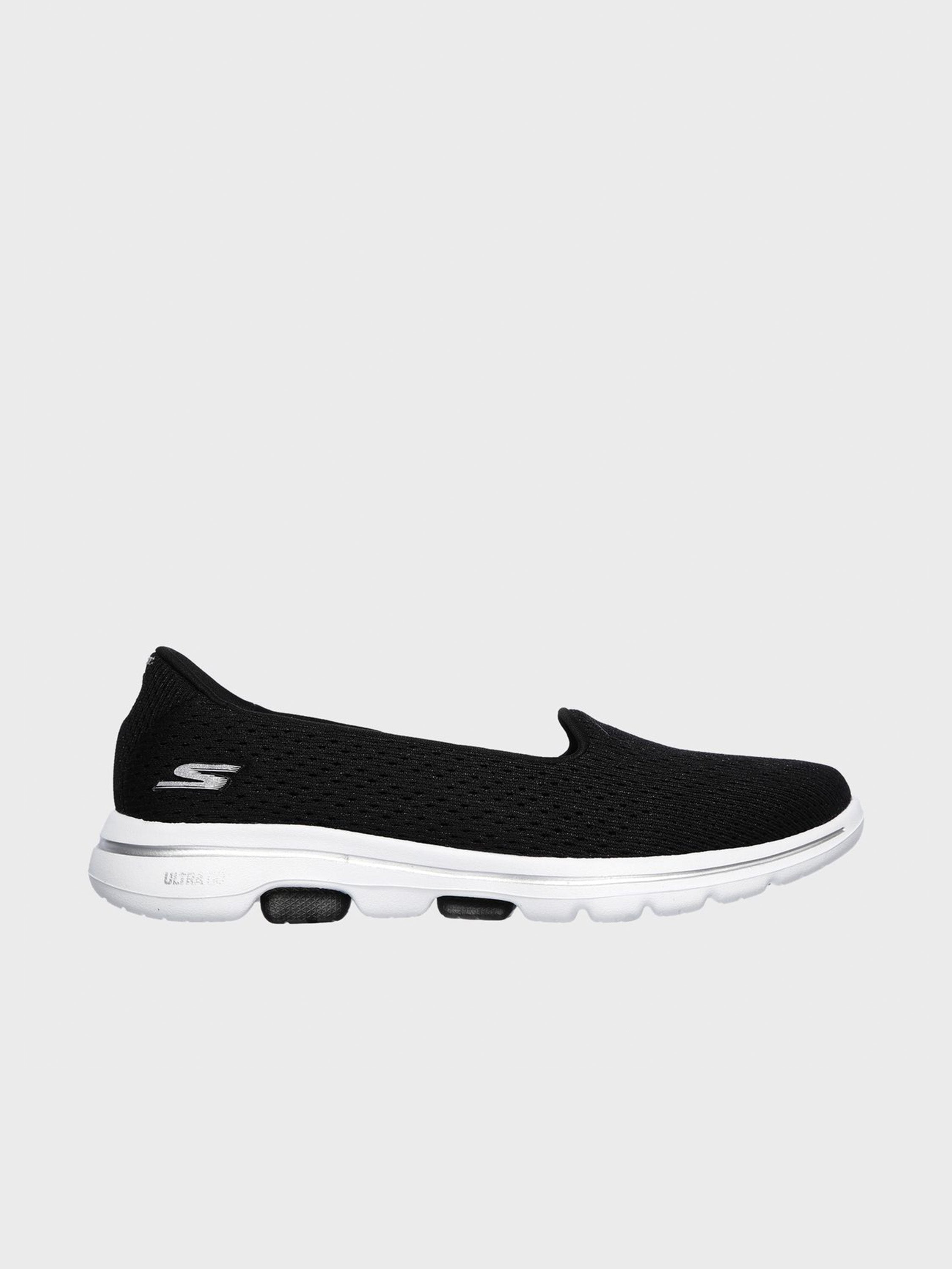 Skechers Women's Go Walk 5 - Sparkle Trainers #color_Black