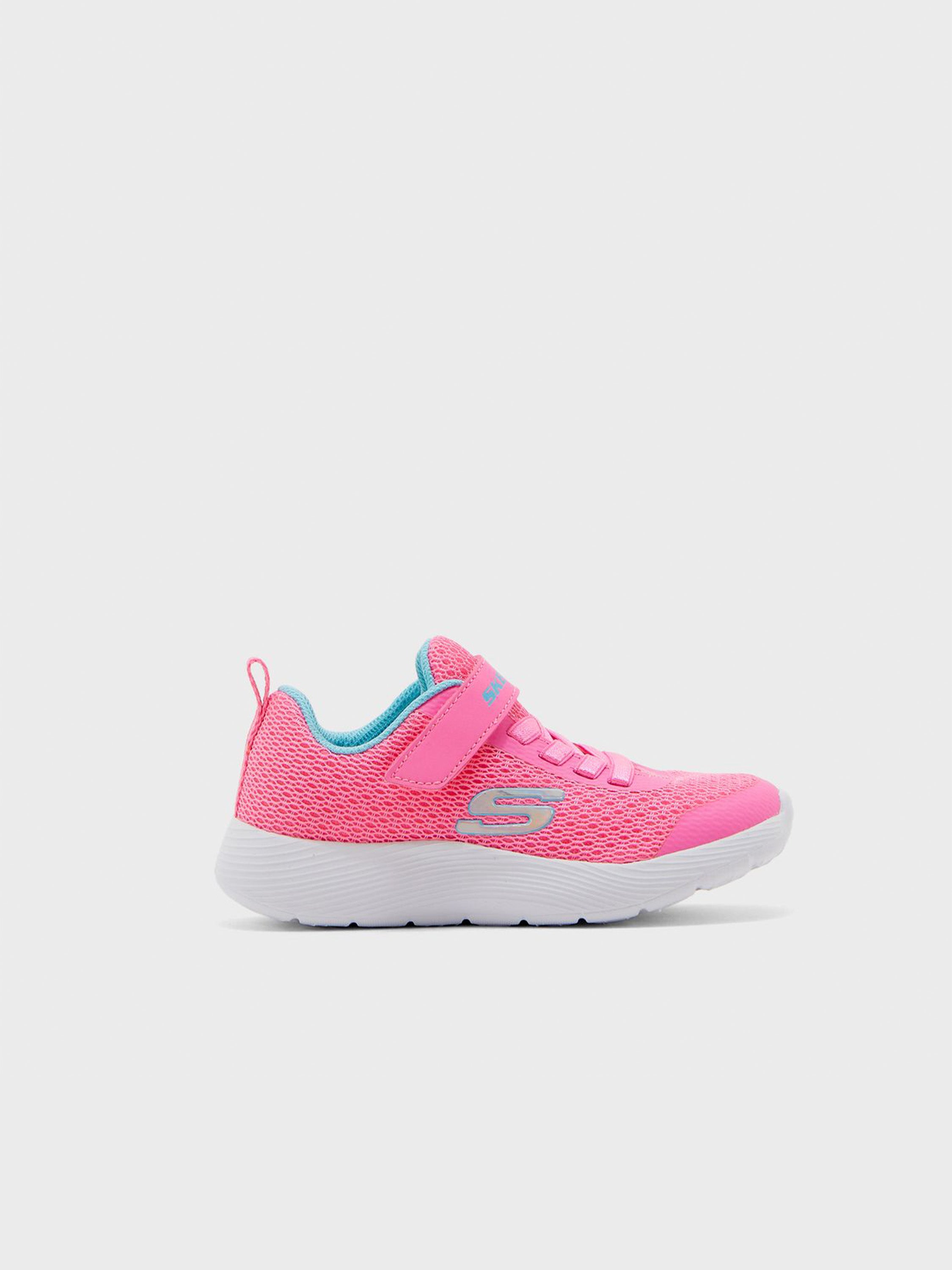Skechers Girls Dyna-Lite Trainers #color_Light Pink