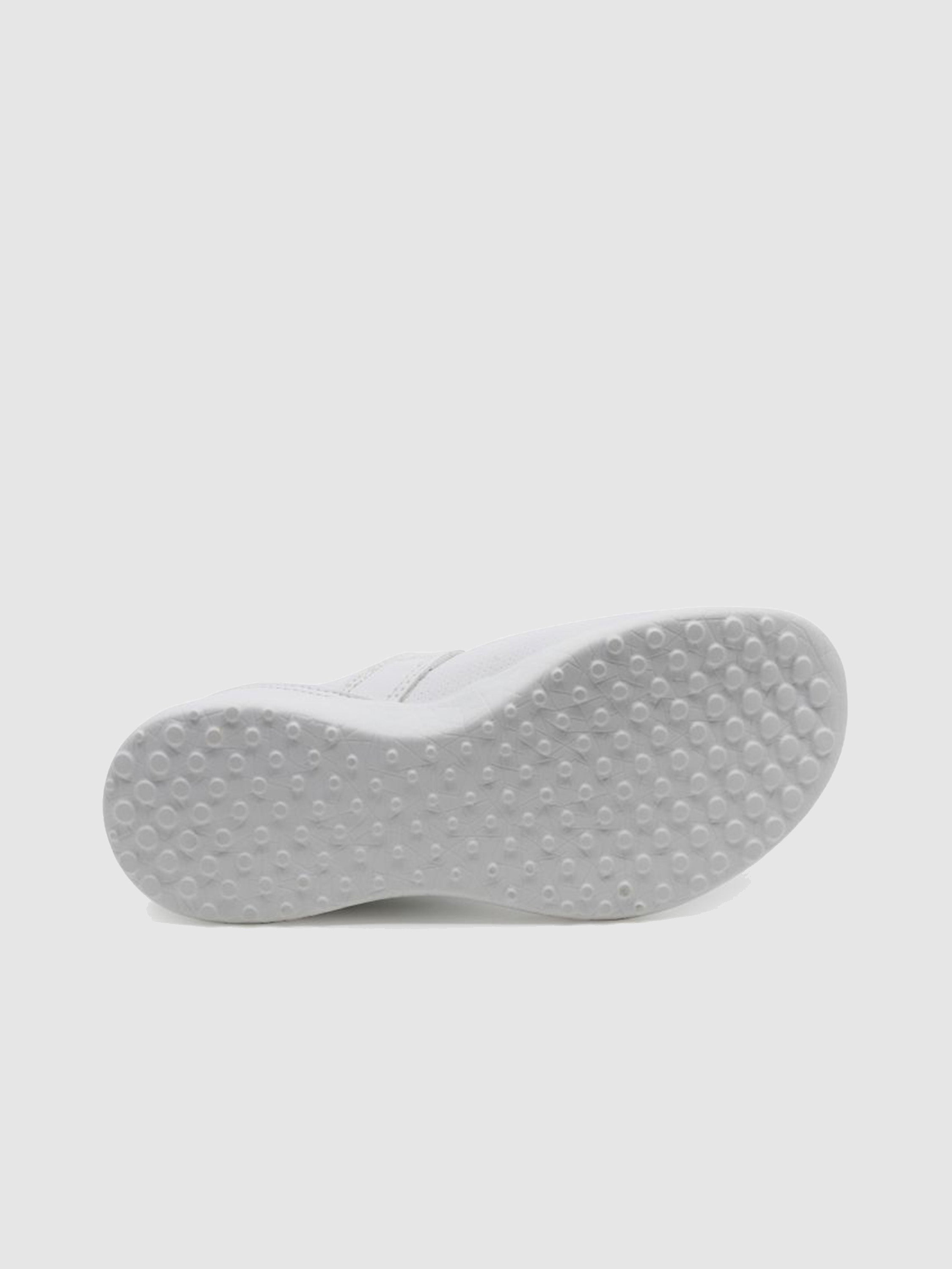 Skechers Girls Microburst - Scholar Holler Shoes #color_White