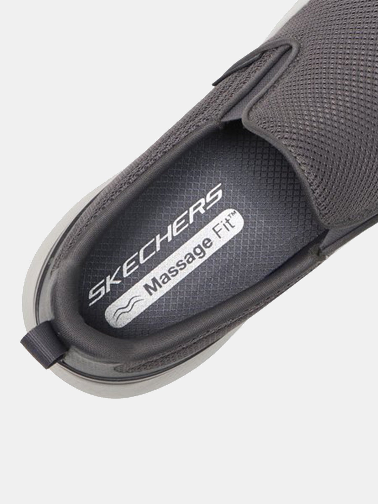 Skechers Men's Go Walk Massage Fit - Ripple Shoes #color_Gray