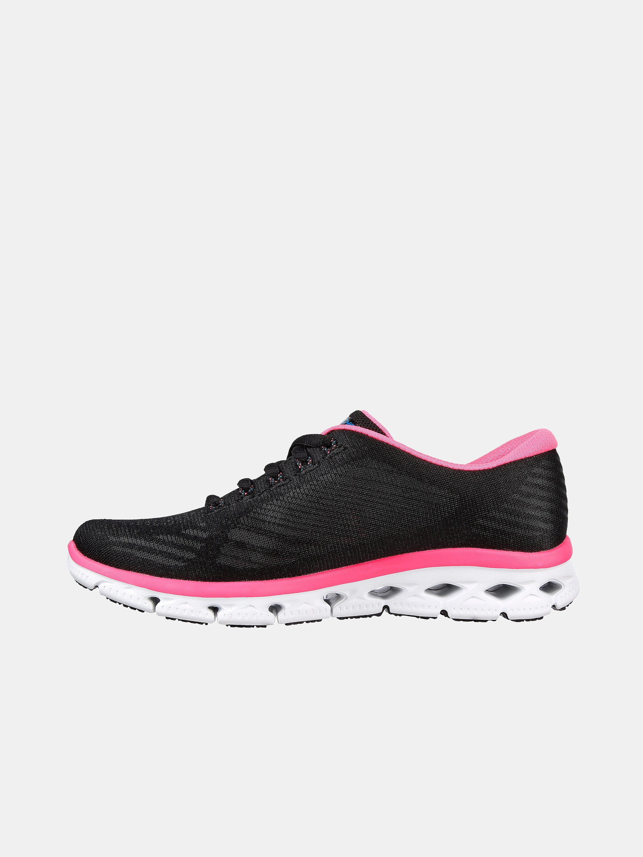 Skechers Women's Glide-Step Flex - Sheer Virtue Trainers #color_Black