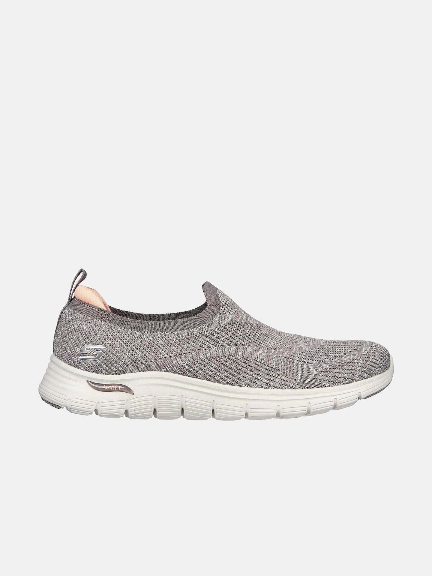 Skechers Women's Arch Fit Vista - Inspiration Shoes #color_Taupe
