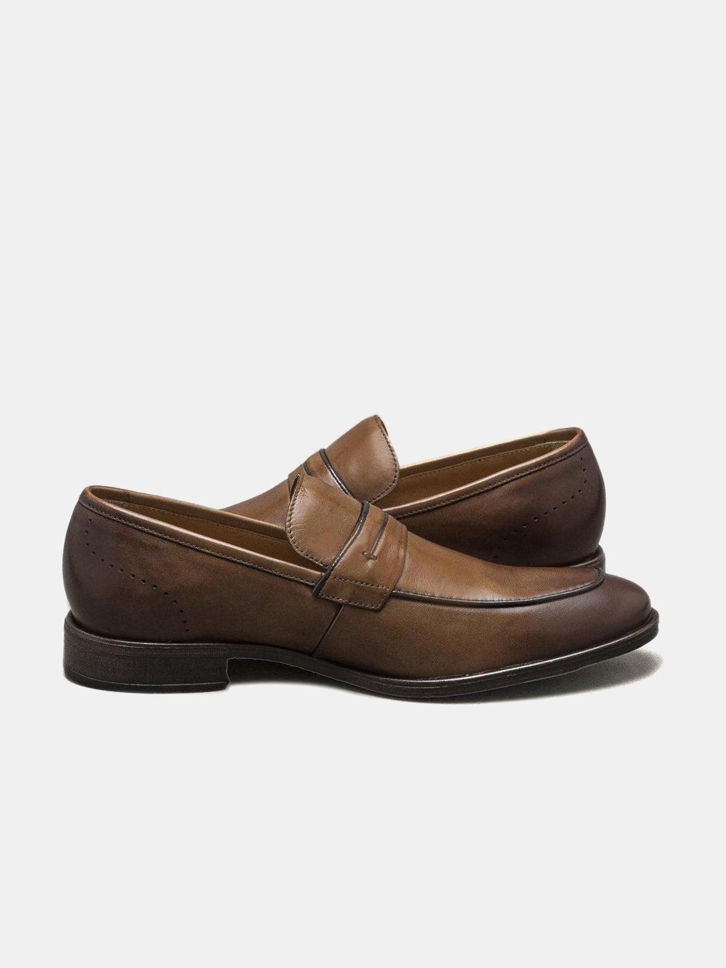 Democrata Men's Smart Comfort Madison Hi-soft 32 Formal Shoes #color_Brown