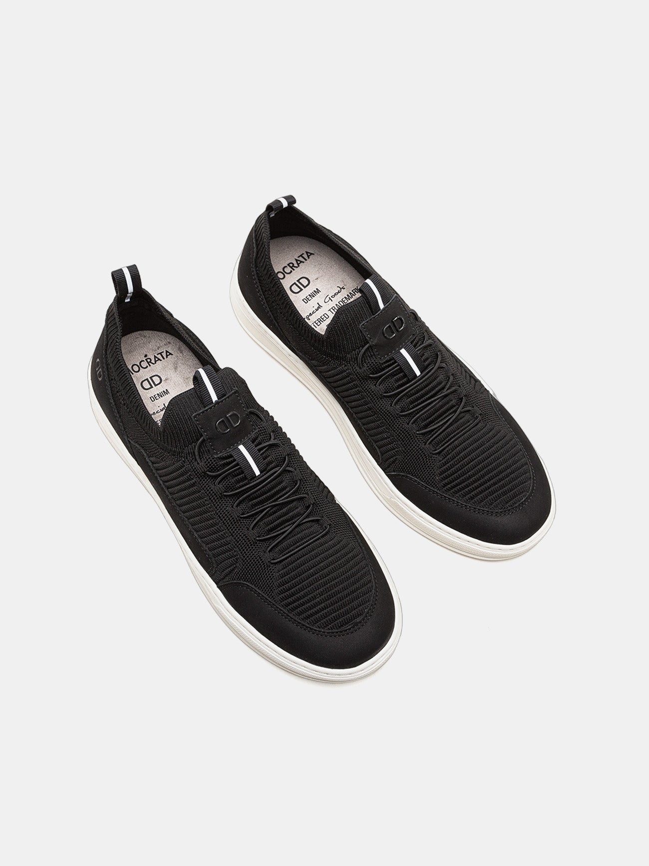 Democrata Bold Men's Casual Shoes #color_Black