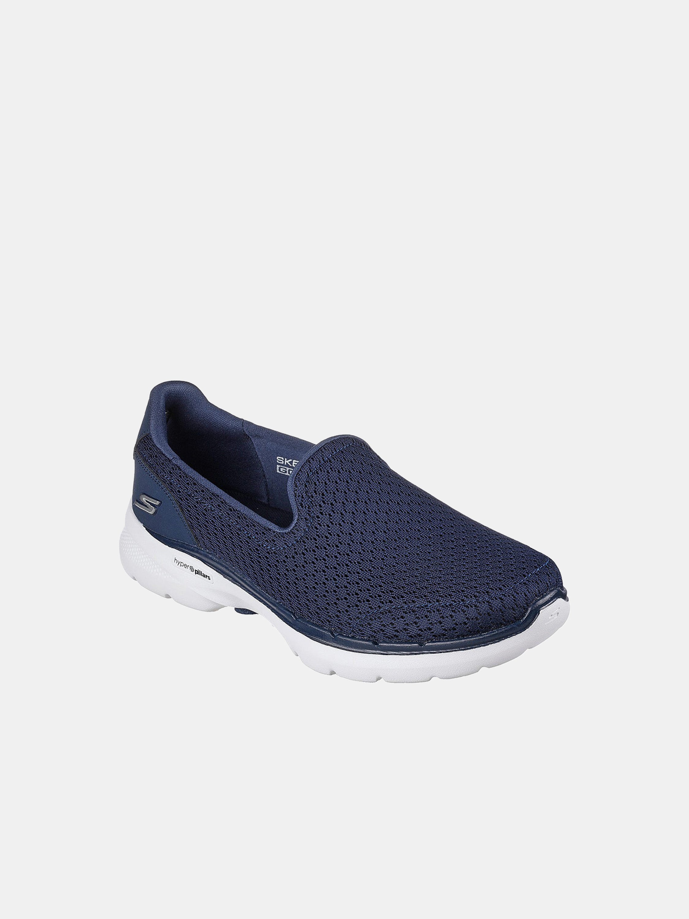 Skechers Women's Go Walk 6 - Sea Coast Trainers #color_Navy
