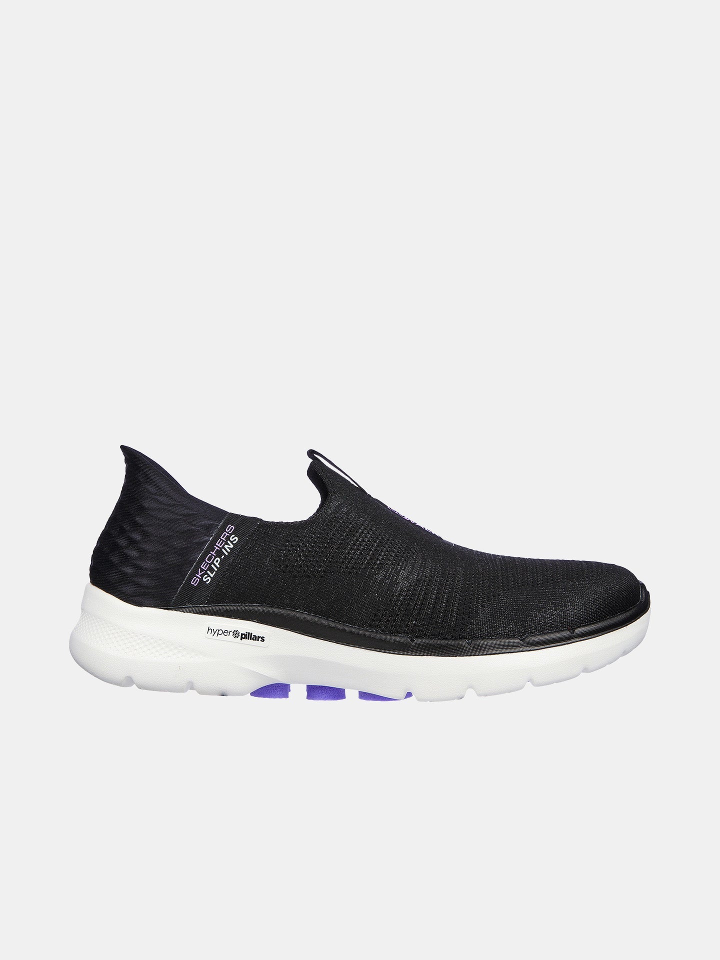 Skechers Women's GO WALK 6 - Fabulous View Shoes #color_Black
