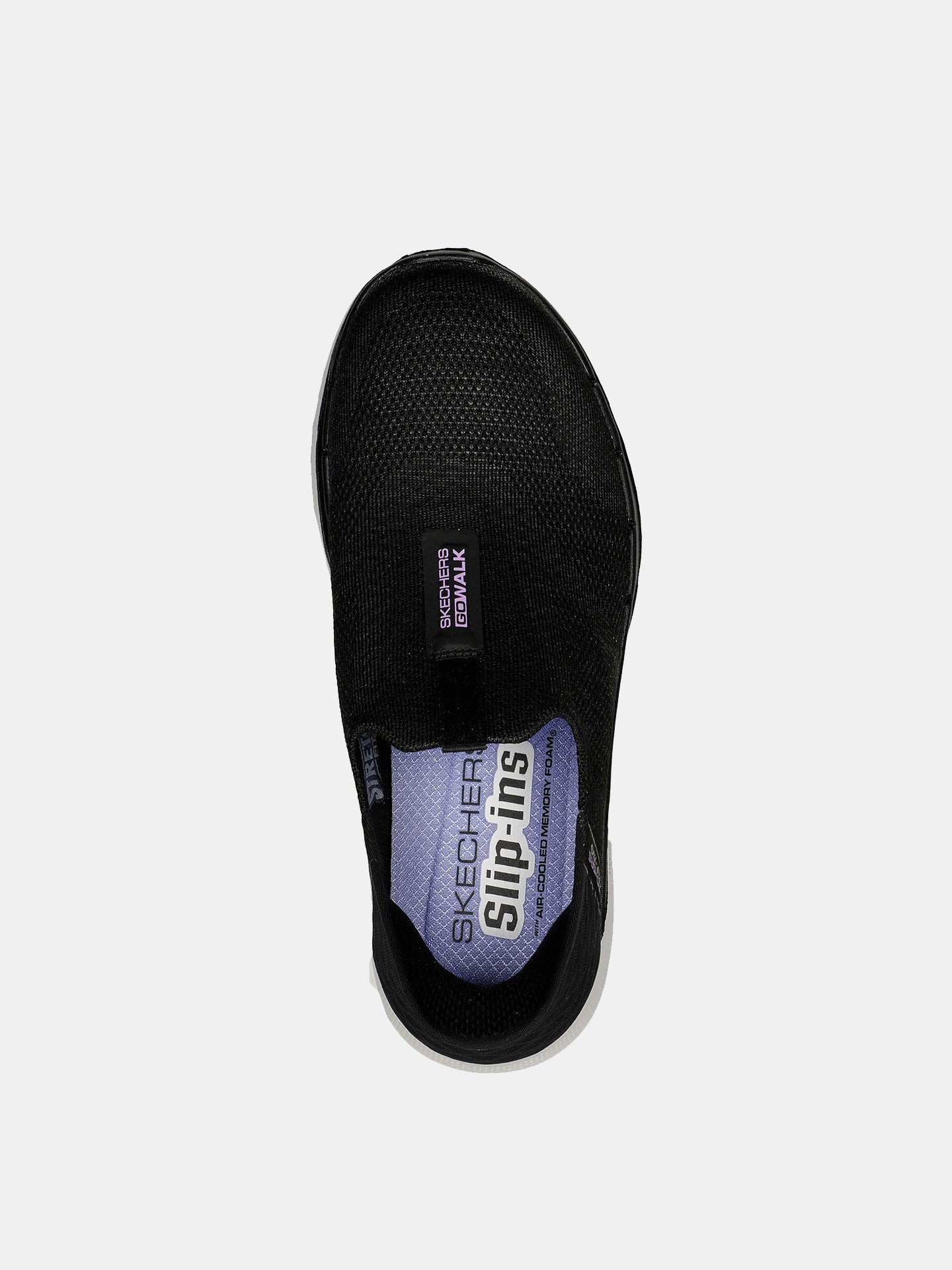 Skechers Women's GO WALK 6 - Fabulous View Shoes #color_Black