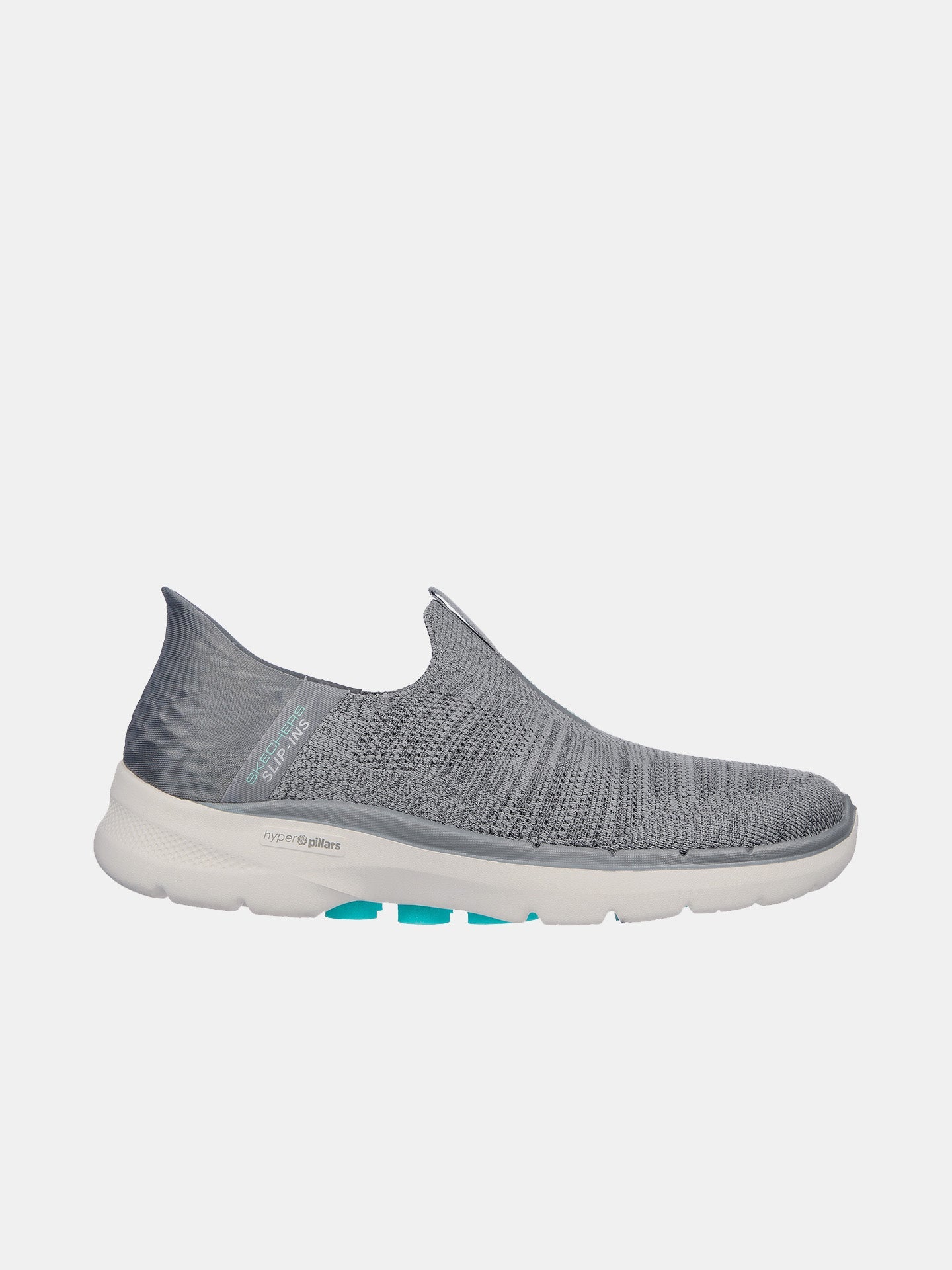 Skechers Women's GO WALK 6 - Fabulous View Shoes #color_Gray
