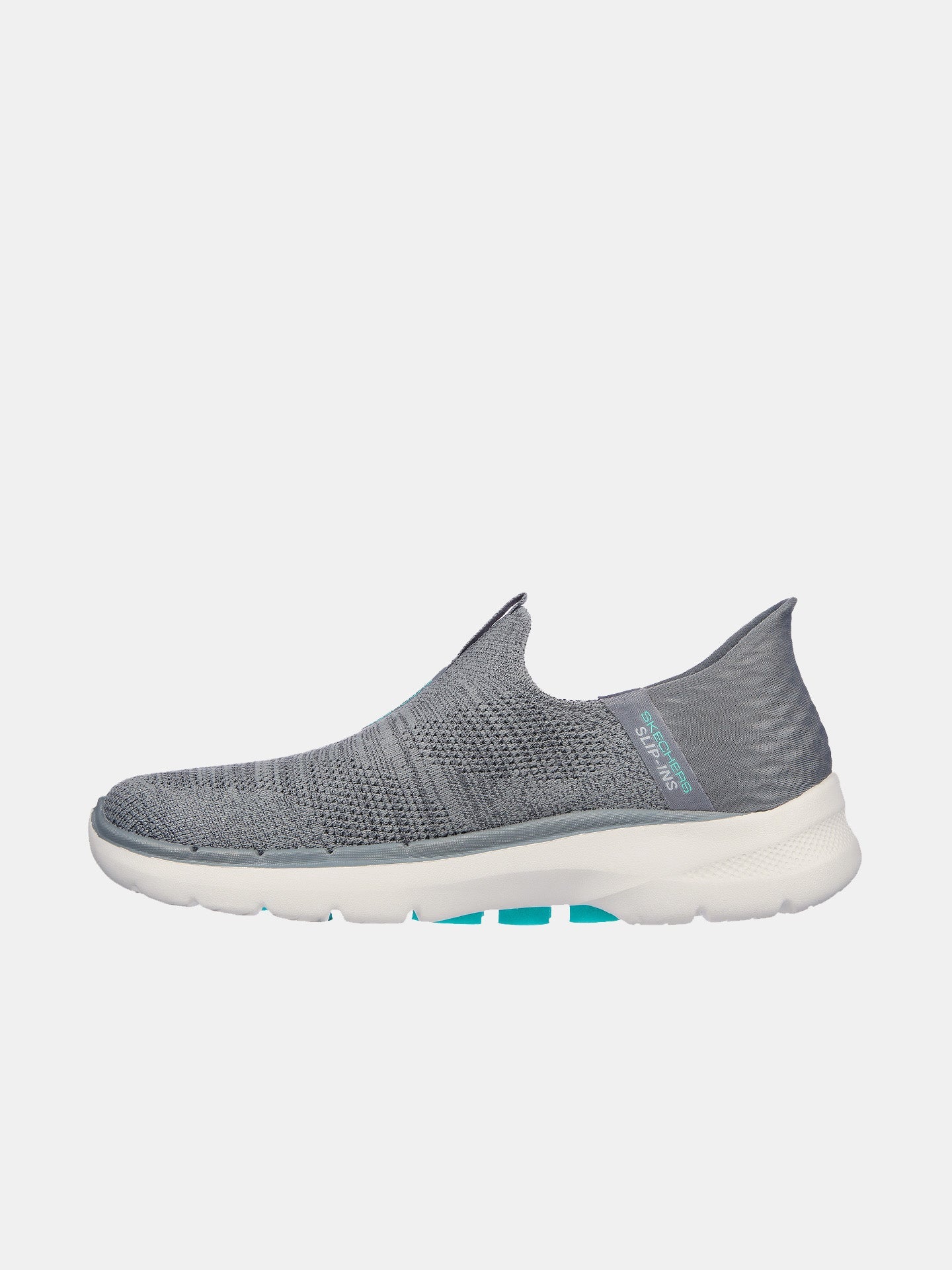 Skechers Women's GO WALK 6 - Fabulous View Shoes #color_Gray