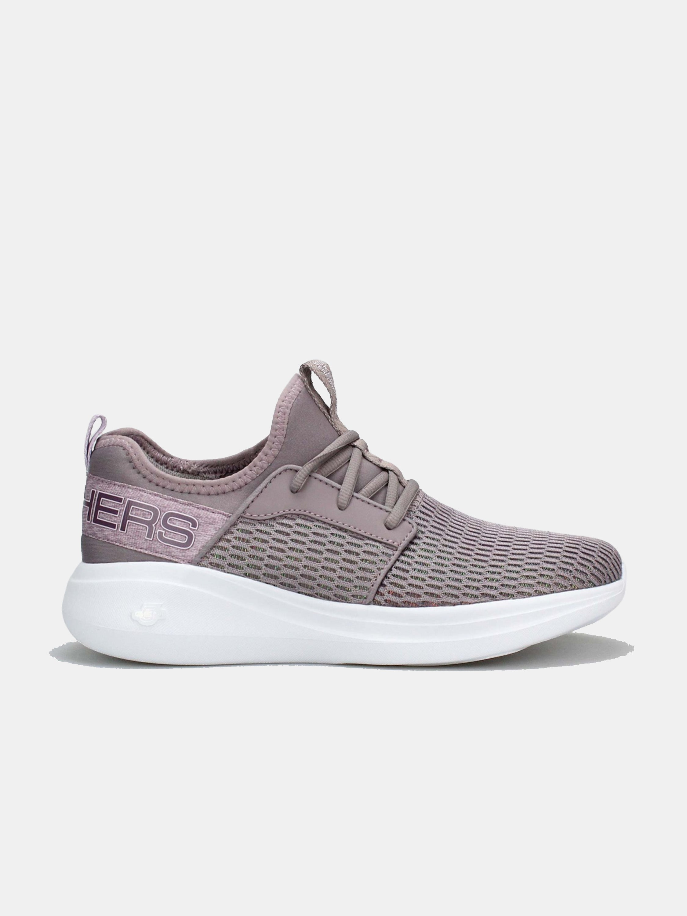 Skechers Women's GOrun Fast - Glimmer Trainers #color_Purple