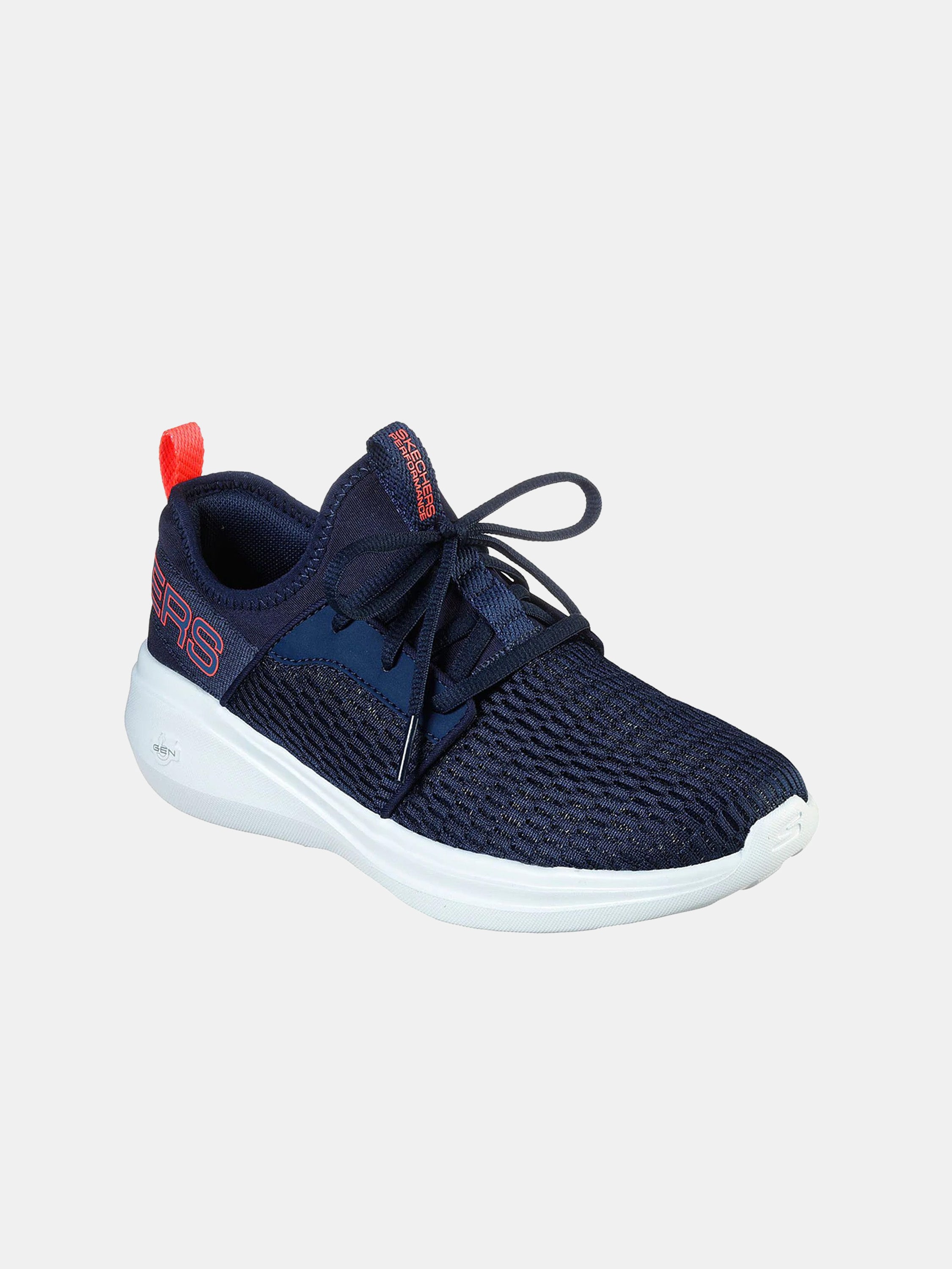 Skechers Women's GOrun Fast - Glimmer Trainers #color_Navy