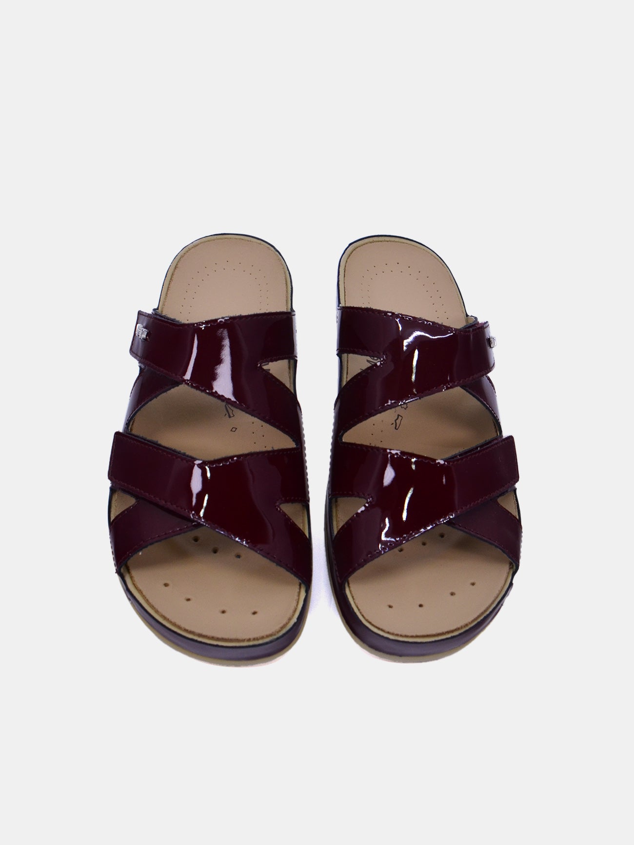 Vital 0630MAS Women's Heeled Sandals #color_Maroon
