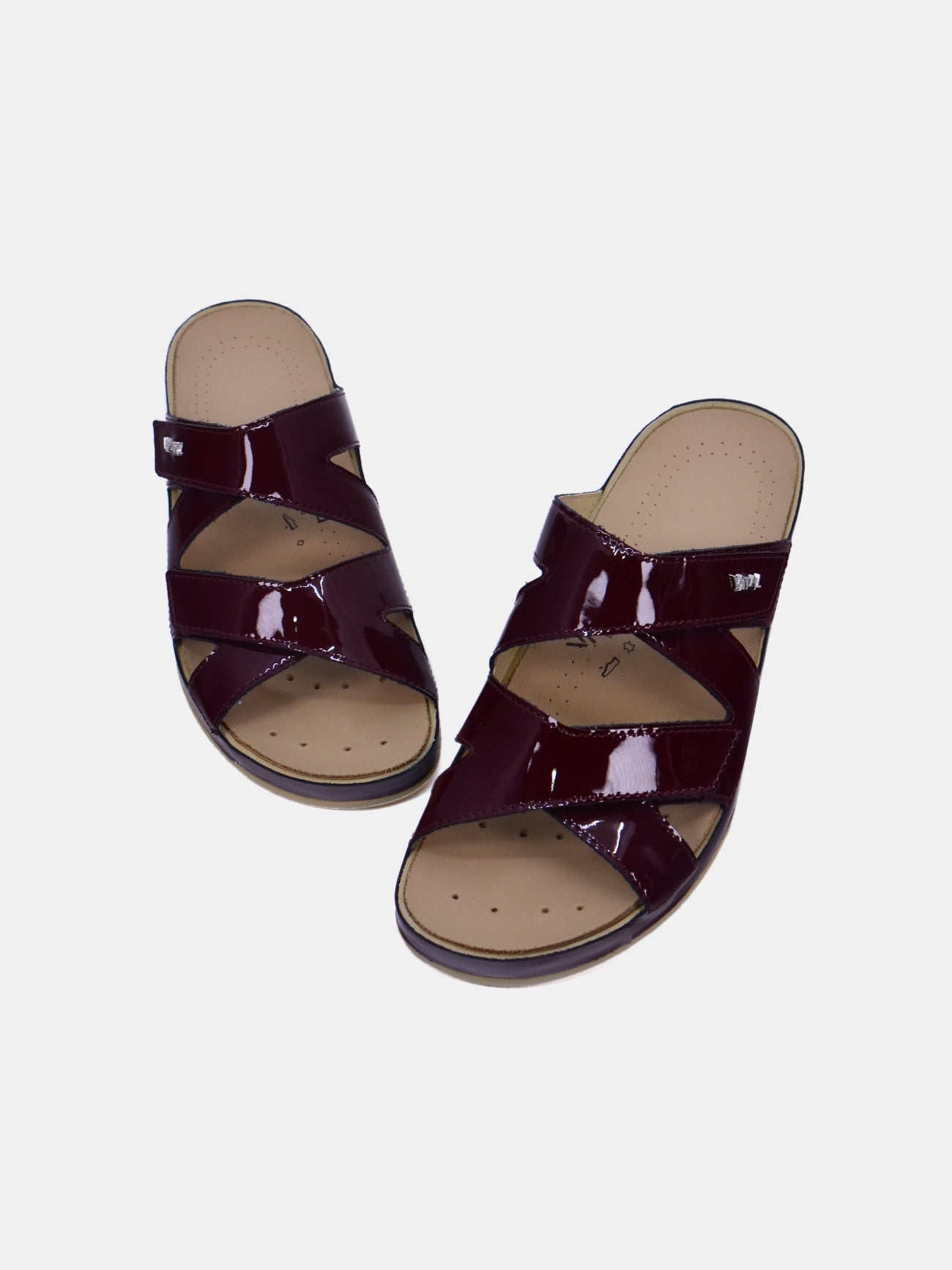 Vital 0630MAS Women's Heeled Sandals #color_Maroon