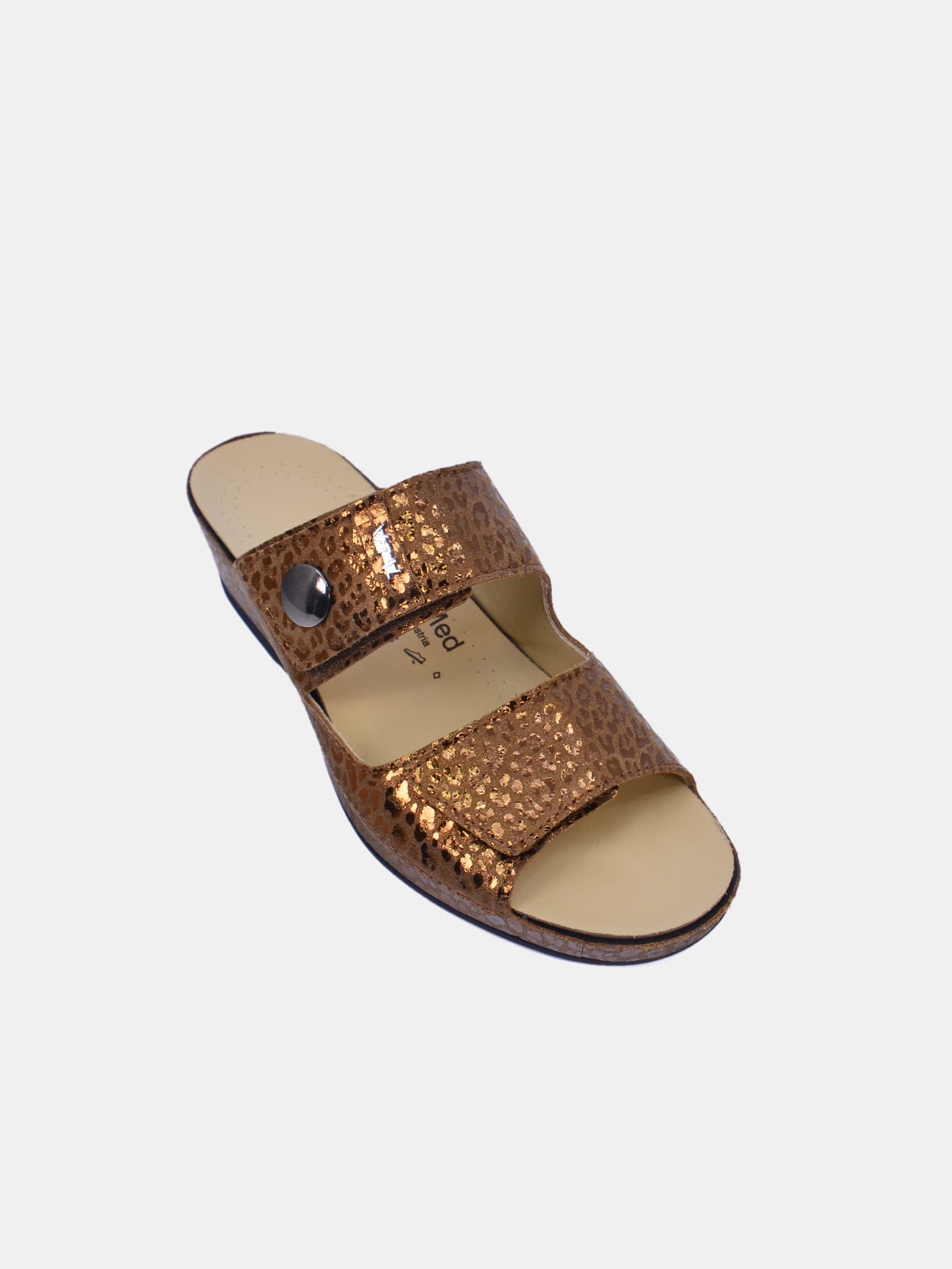 Vital 41008AS-469 Women's Slider Sandals #color_Gold