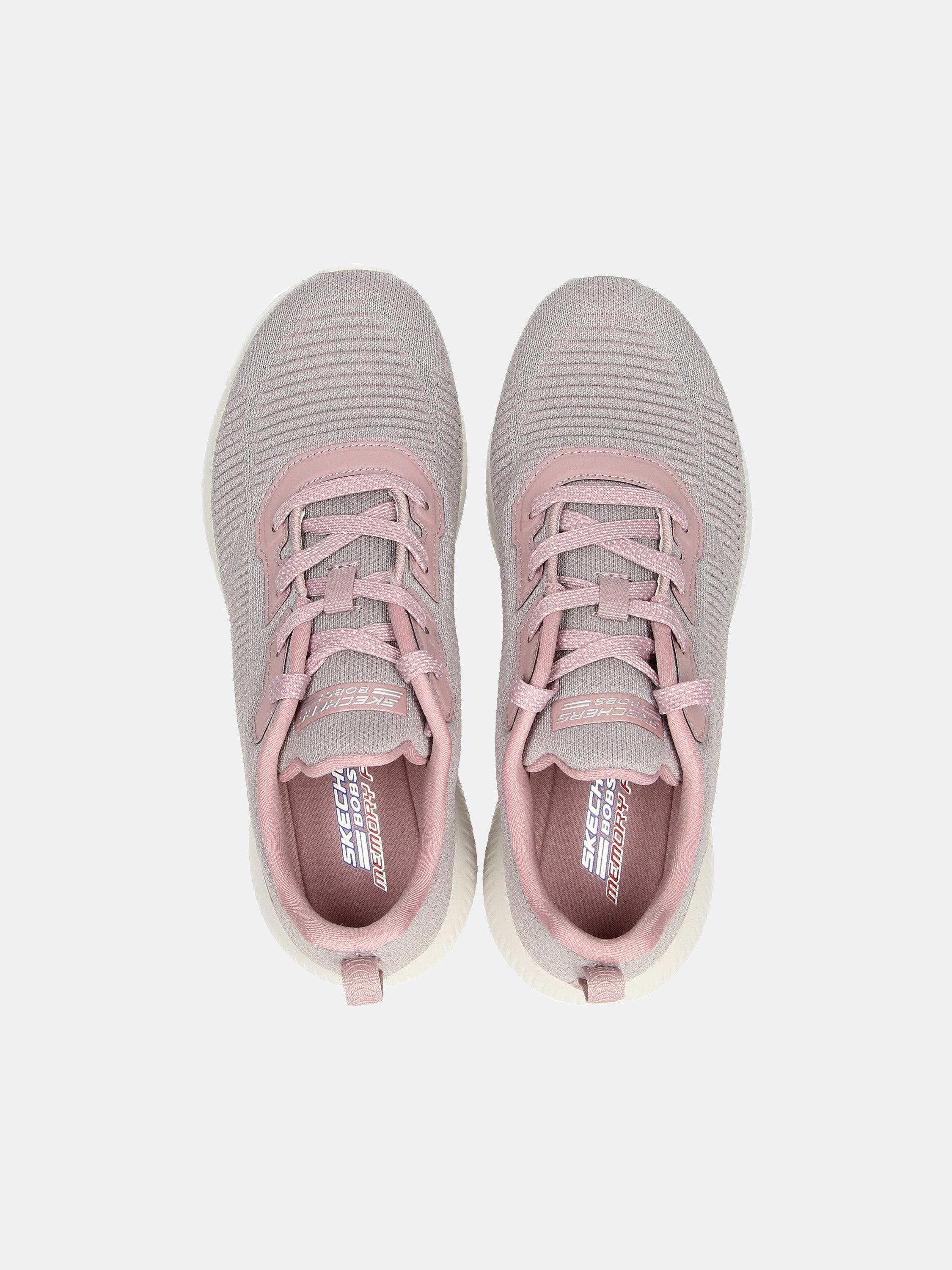 Skechers Women's BOBS Sport Squad - Ghost Star Trainers #color_Purple