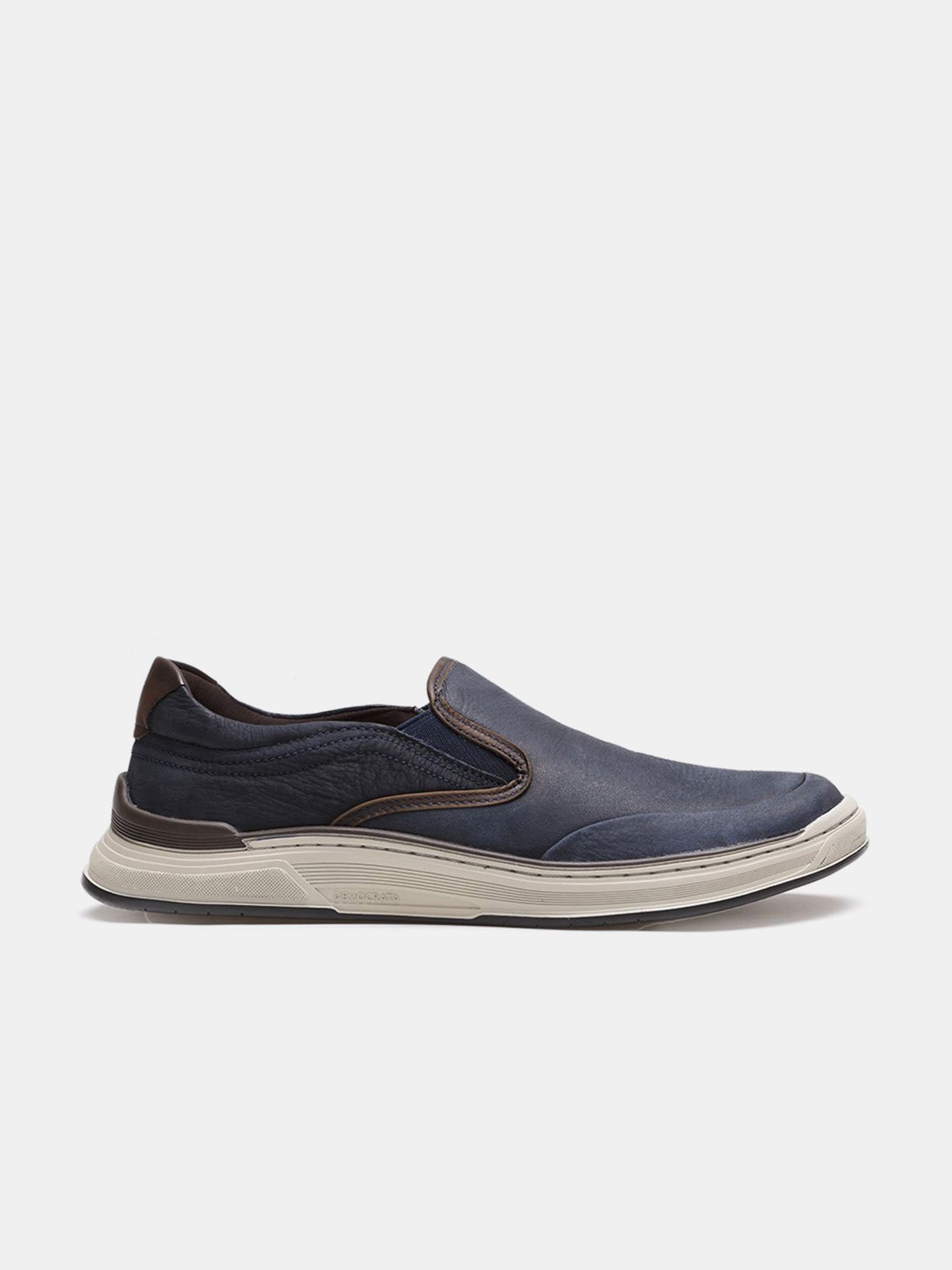 Democrata Men's Denim Loop Shoes #color_Navy