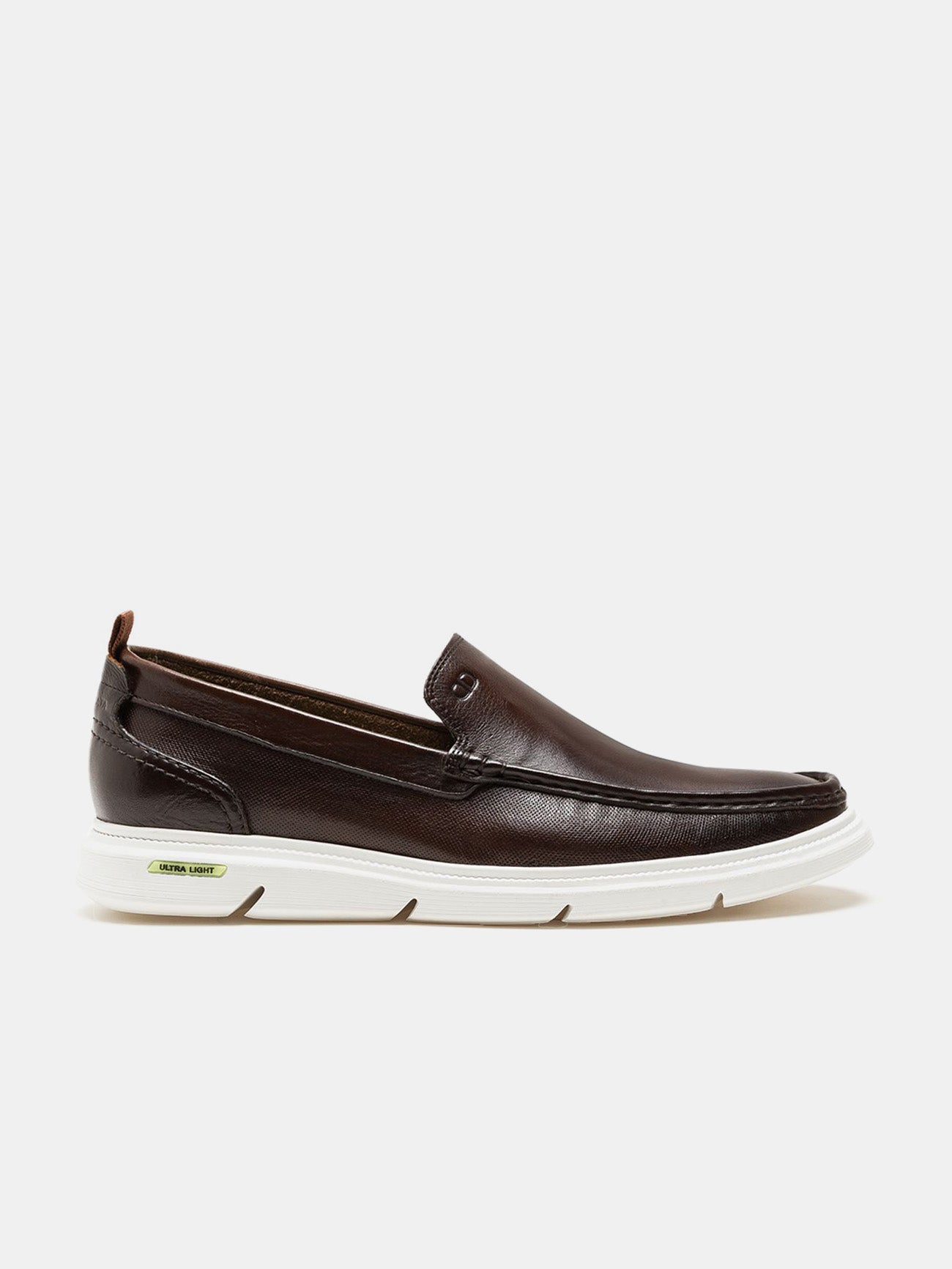 Democrata Men's Easy Smith Ultra Light Moccasin #color_Brown