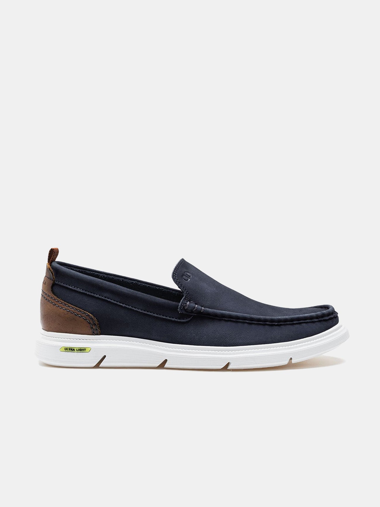 Democrata Men's Easy Smith Ultra Light Moccasin #color_Navy