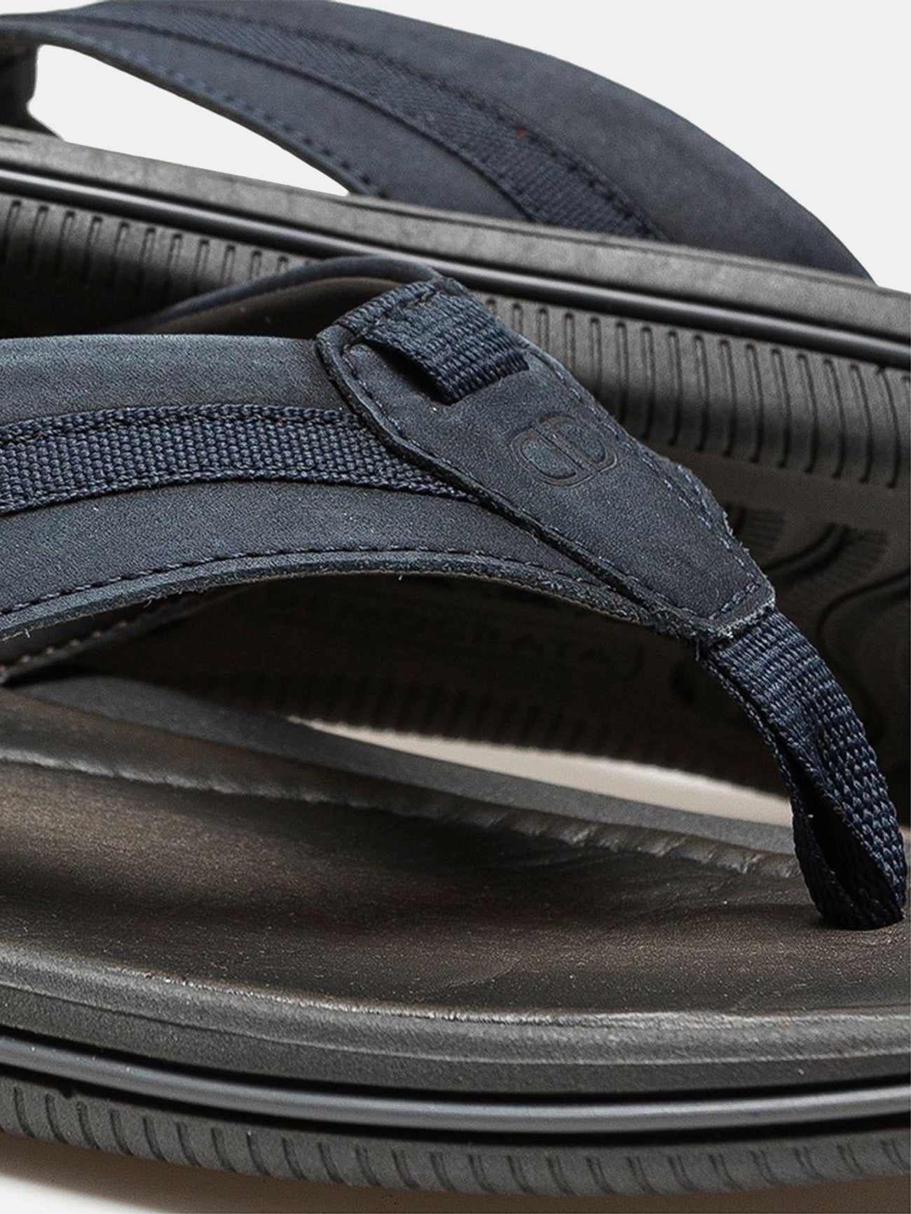 Democrata Men's Easy Groove Sandals #color_Navy