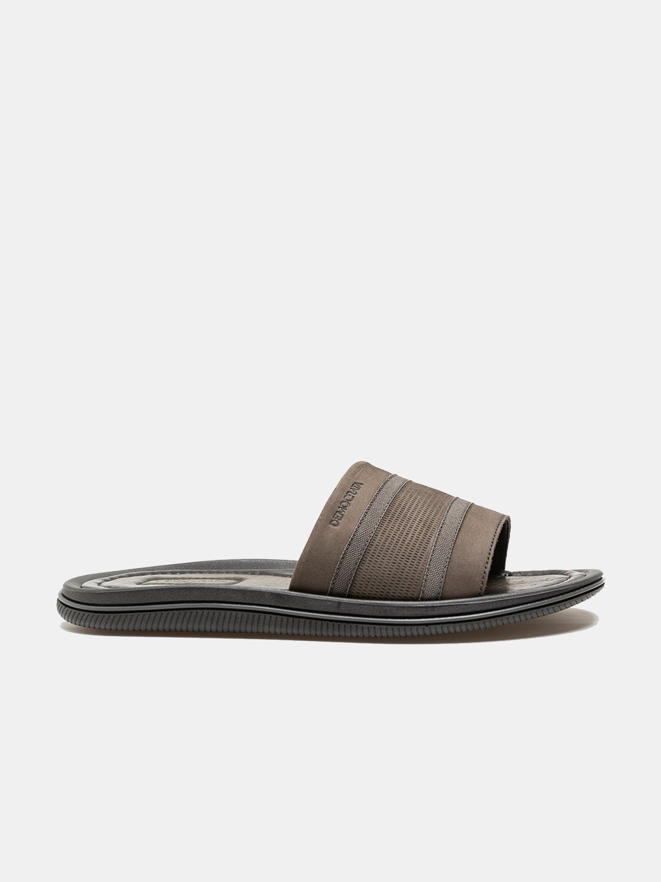Democrata Men's Easy Groove Sandals #color_Gray
