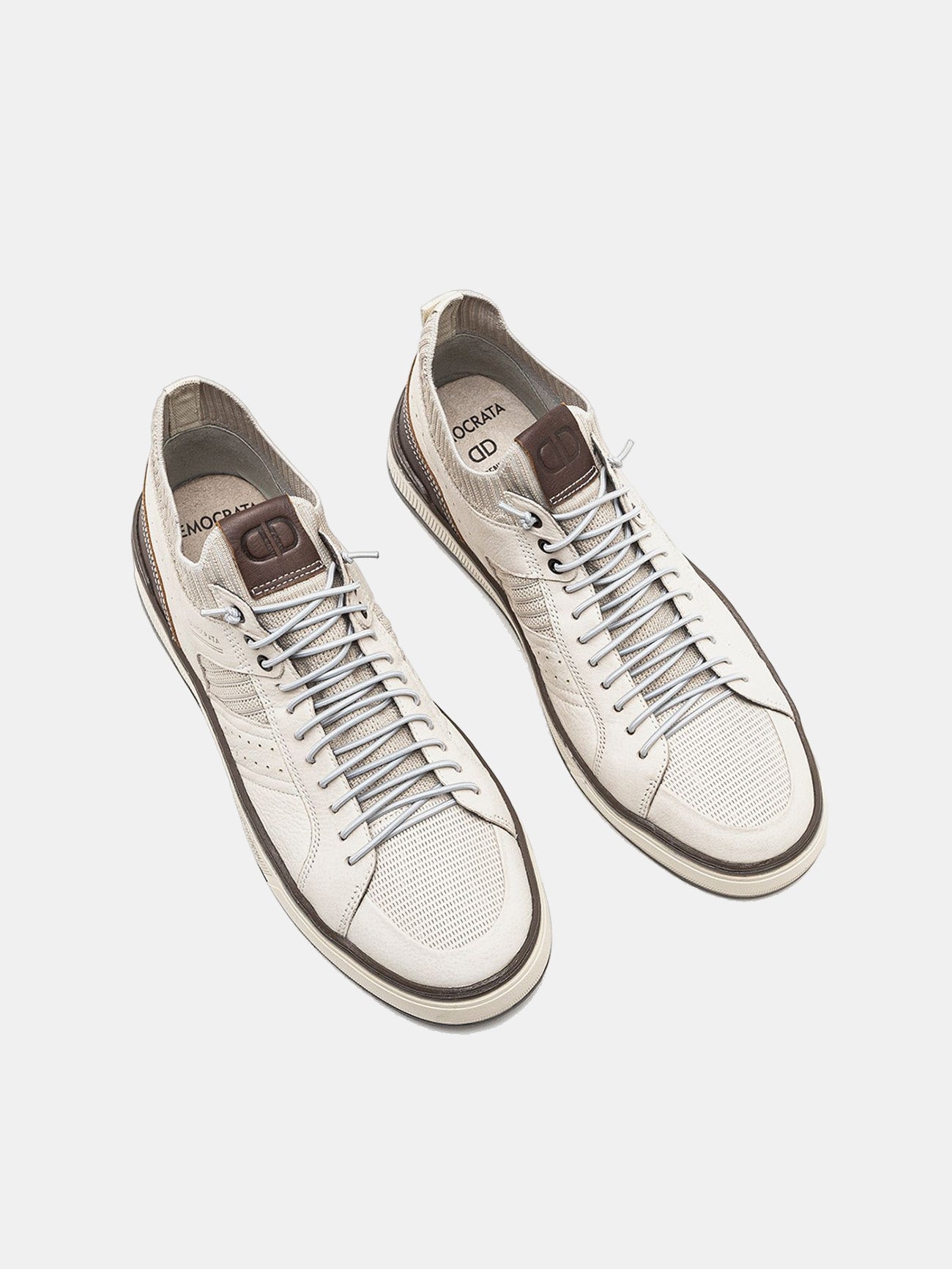 Democrata Men's Denim City Boot #color_White