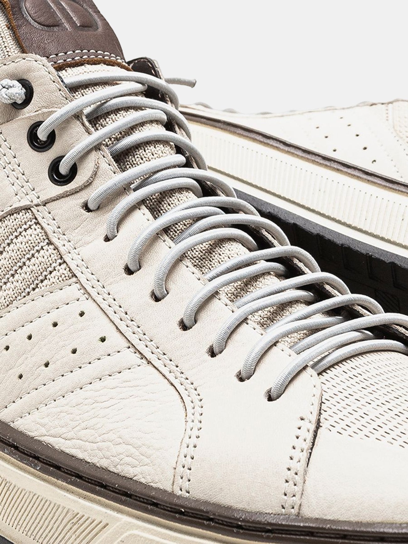 Democrata Men's Denim City Boot #color_White