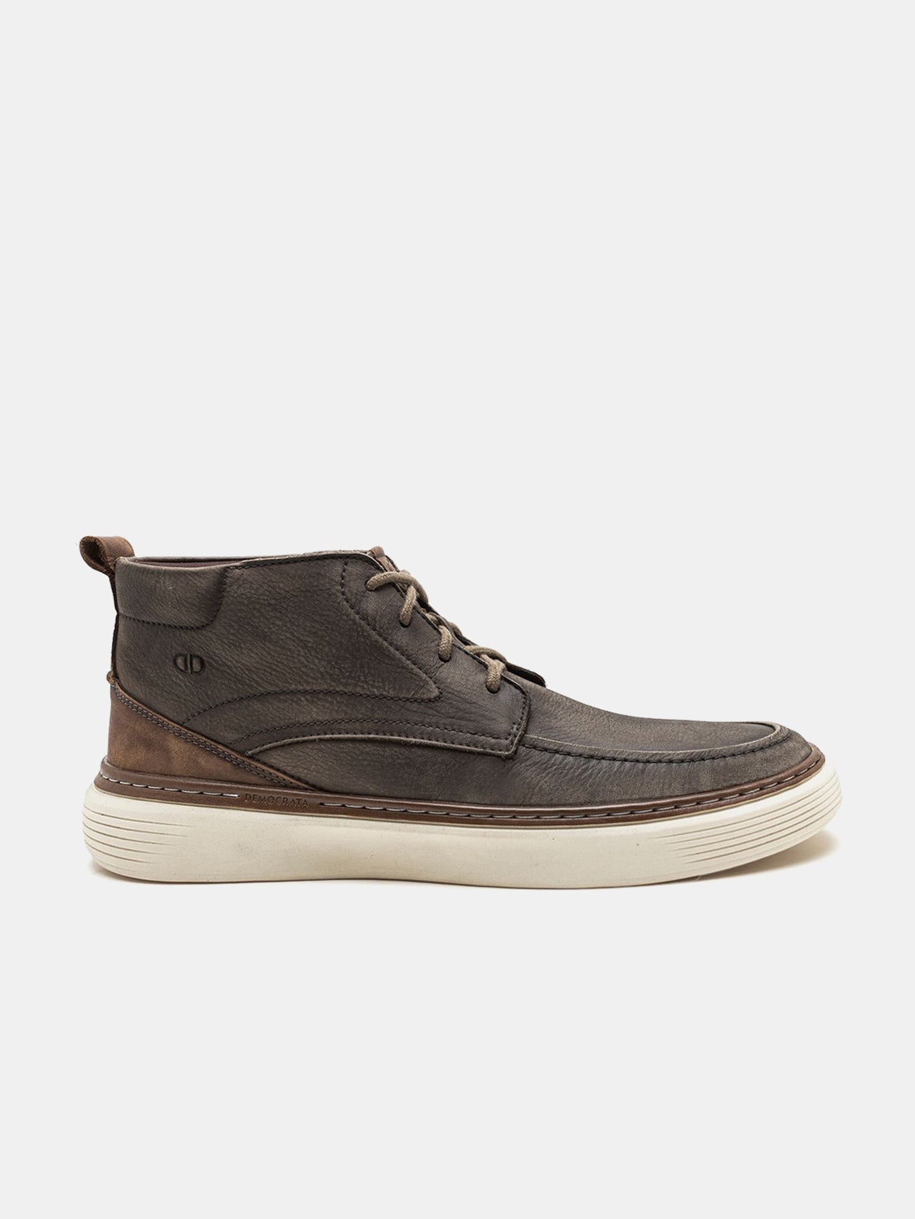 Democrata Men's Clash Denim Boots #color_Gray