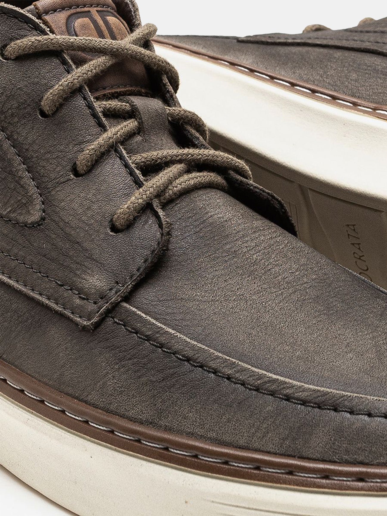 Democrata Men's Clash Denim Boots #color_Gray