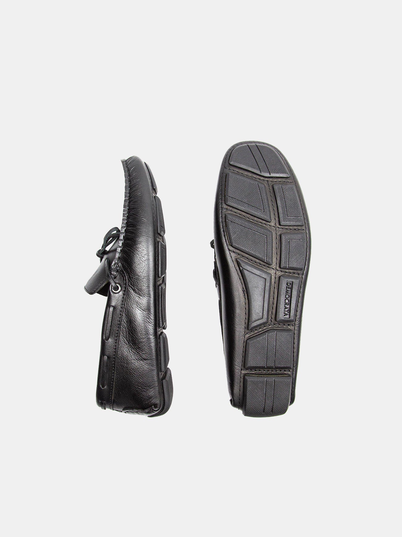 Democrata Laguna Men's Boat Shoes #color_Black