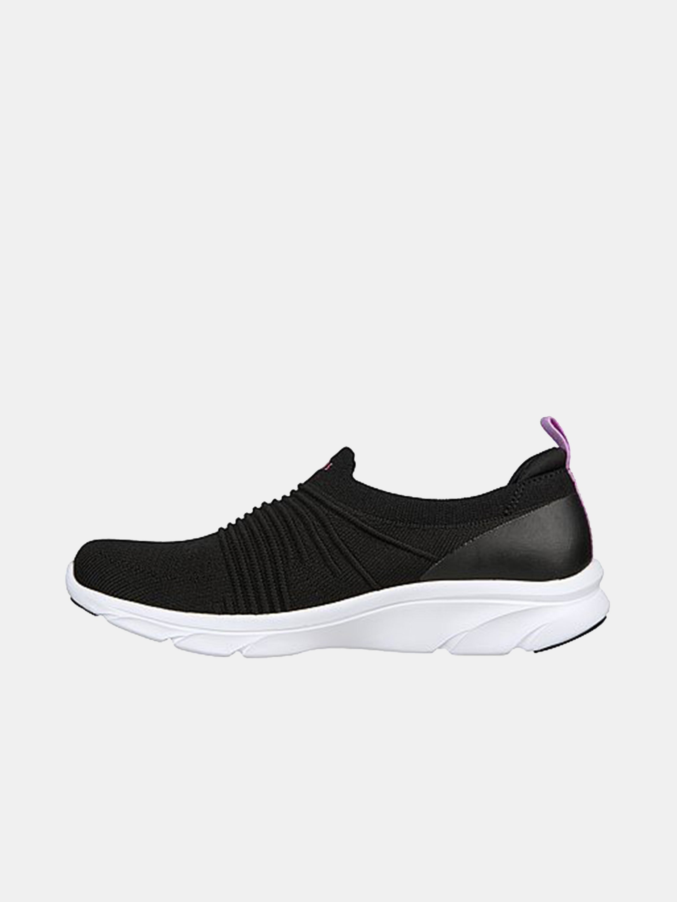 Skechers Women's D'LUX Comfort - Glow Time Trainers #color_Black