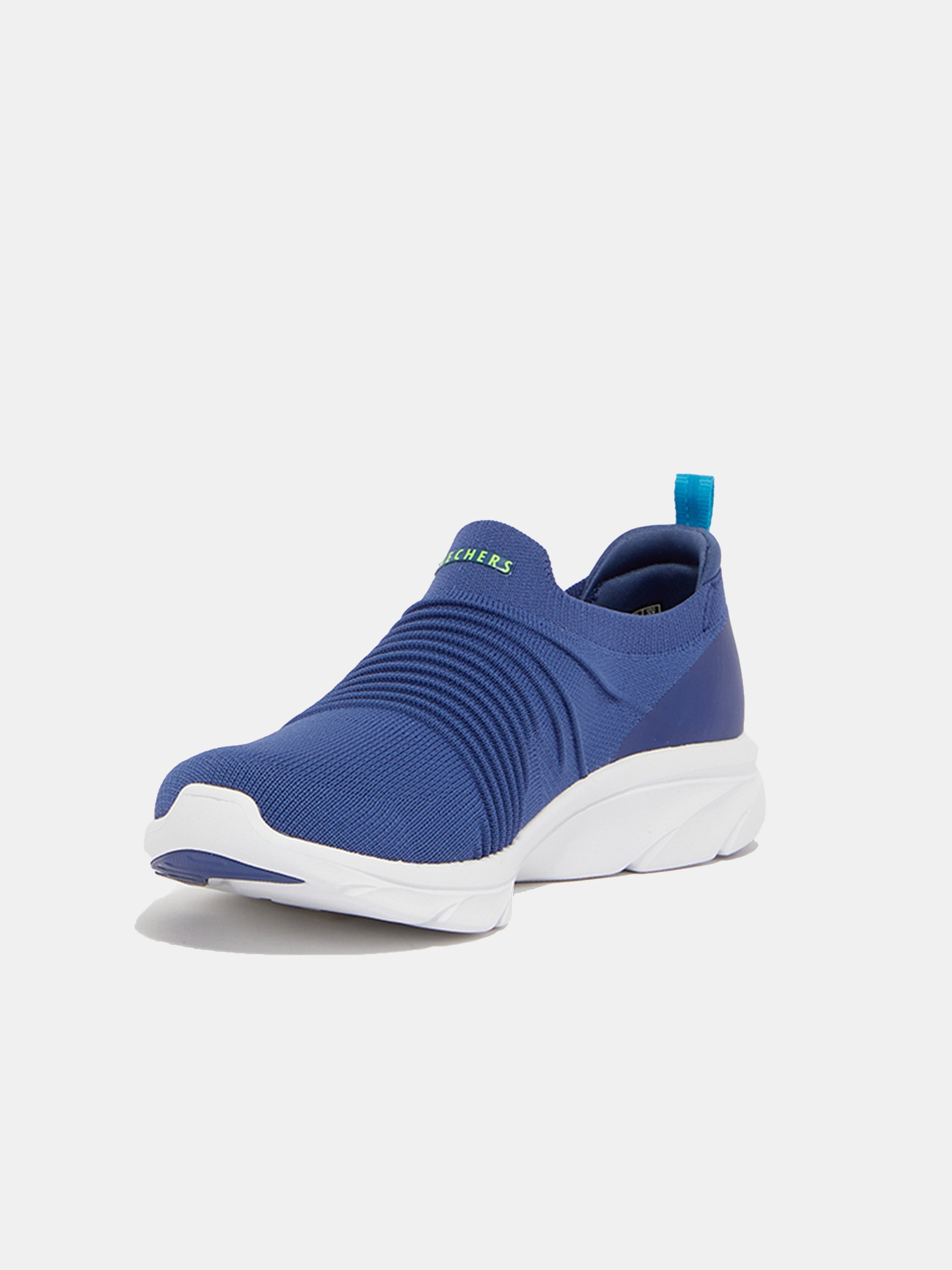 Skechers Women's D'LUX Comfort - Glow Time Trainers #color_Navy