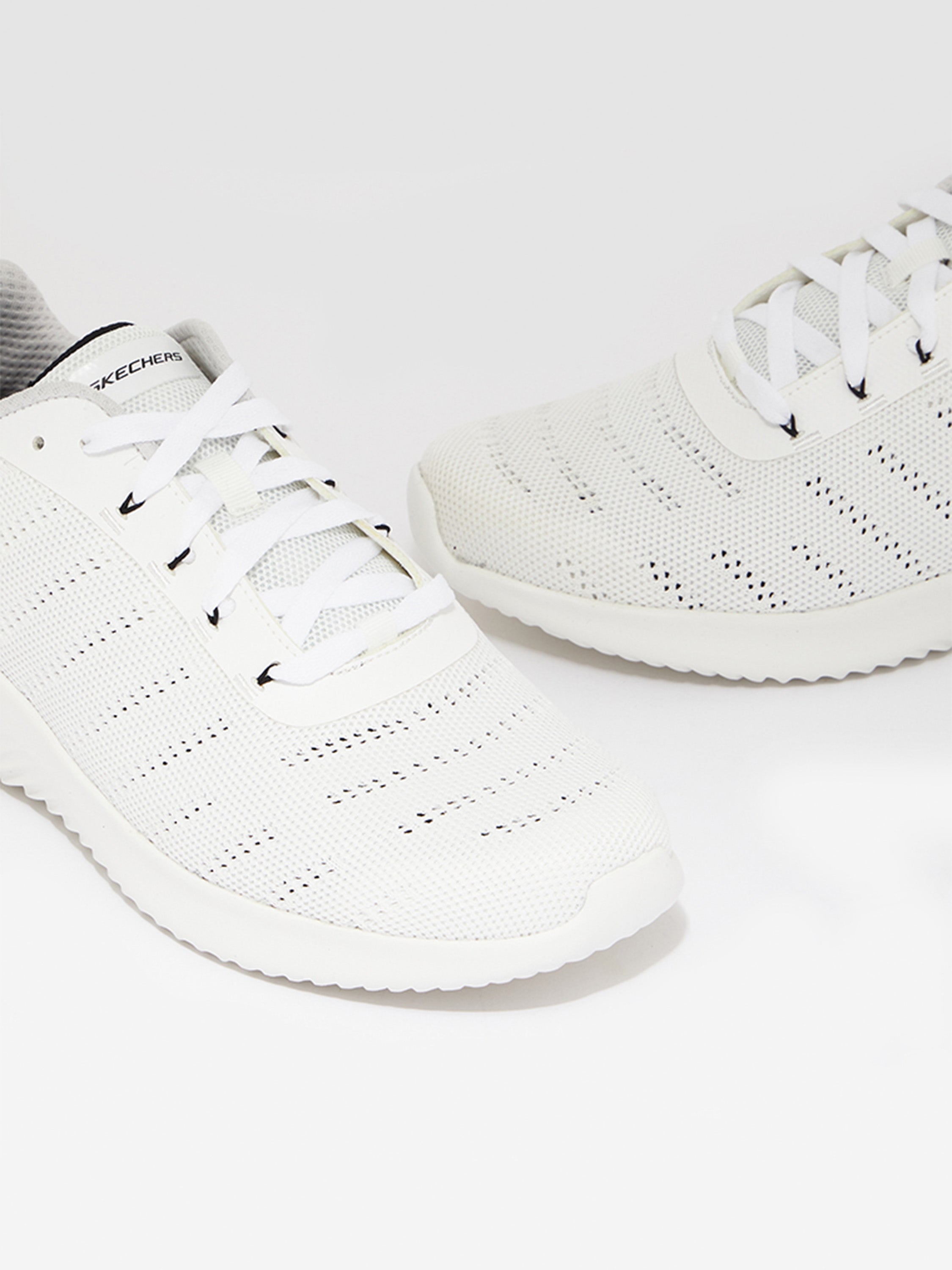 Skechers Men's Bounder - Frazin Trainers #color_White