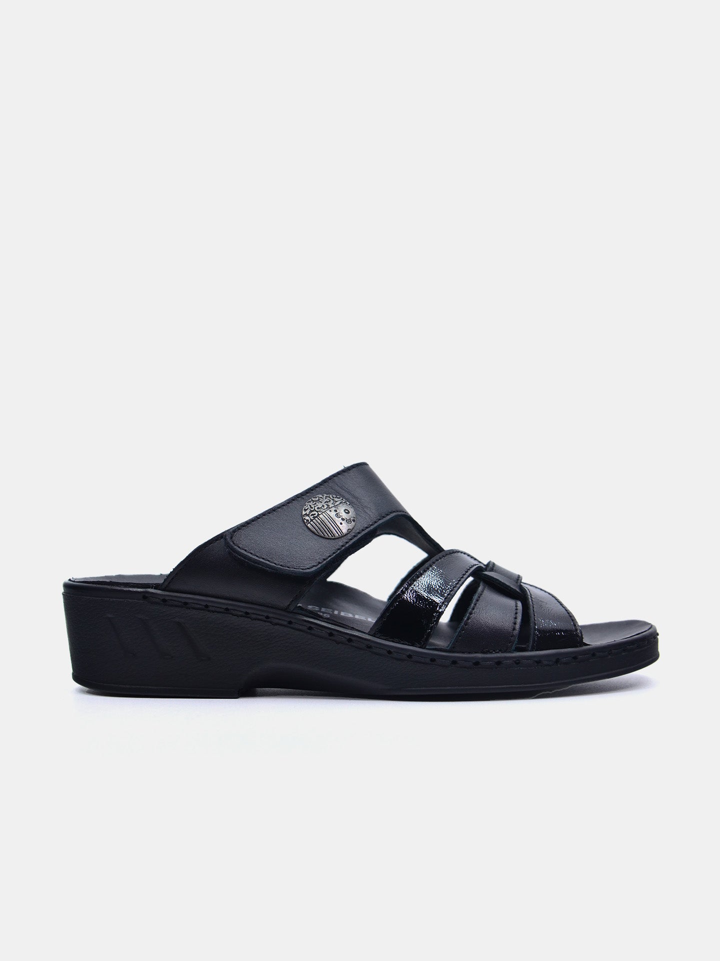 Josef Seibel 08809AR Women's Slider Sandals #color_Black