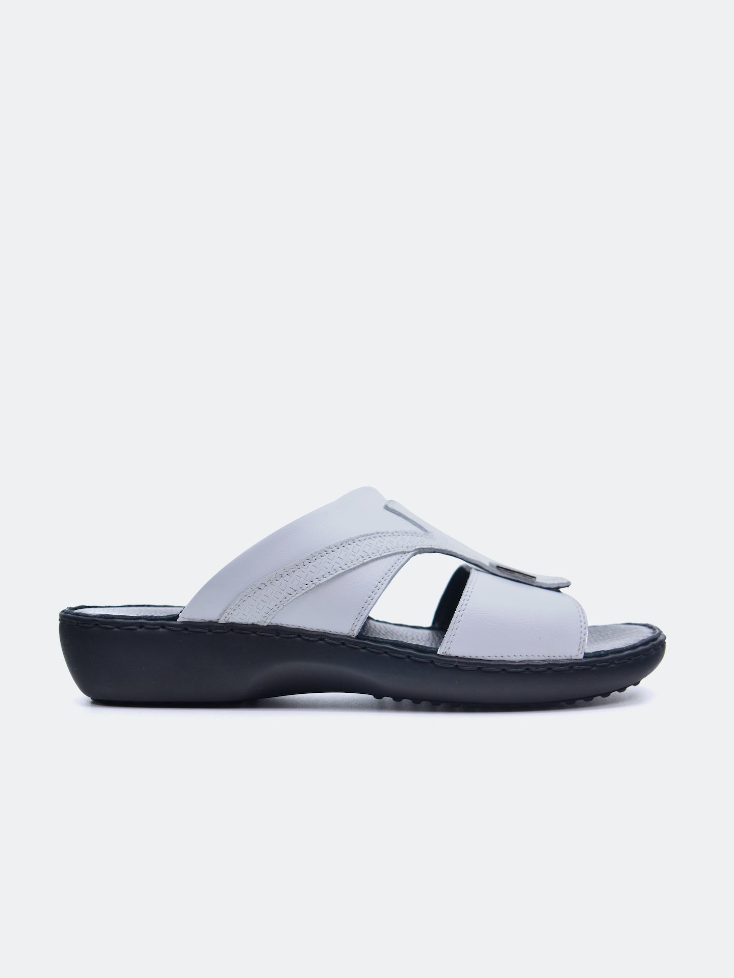 Josef Seibel Men's Slider Sandals #color_White