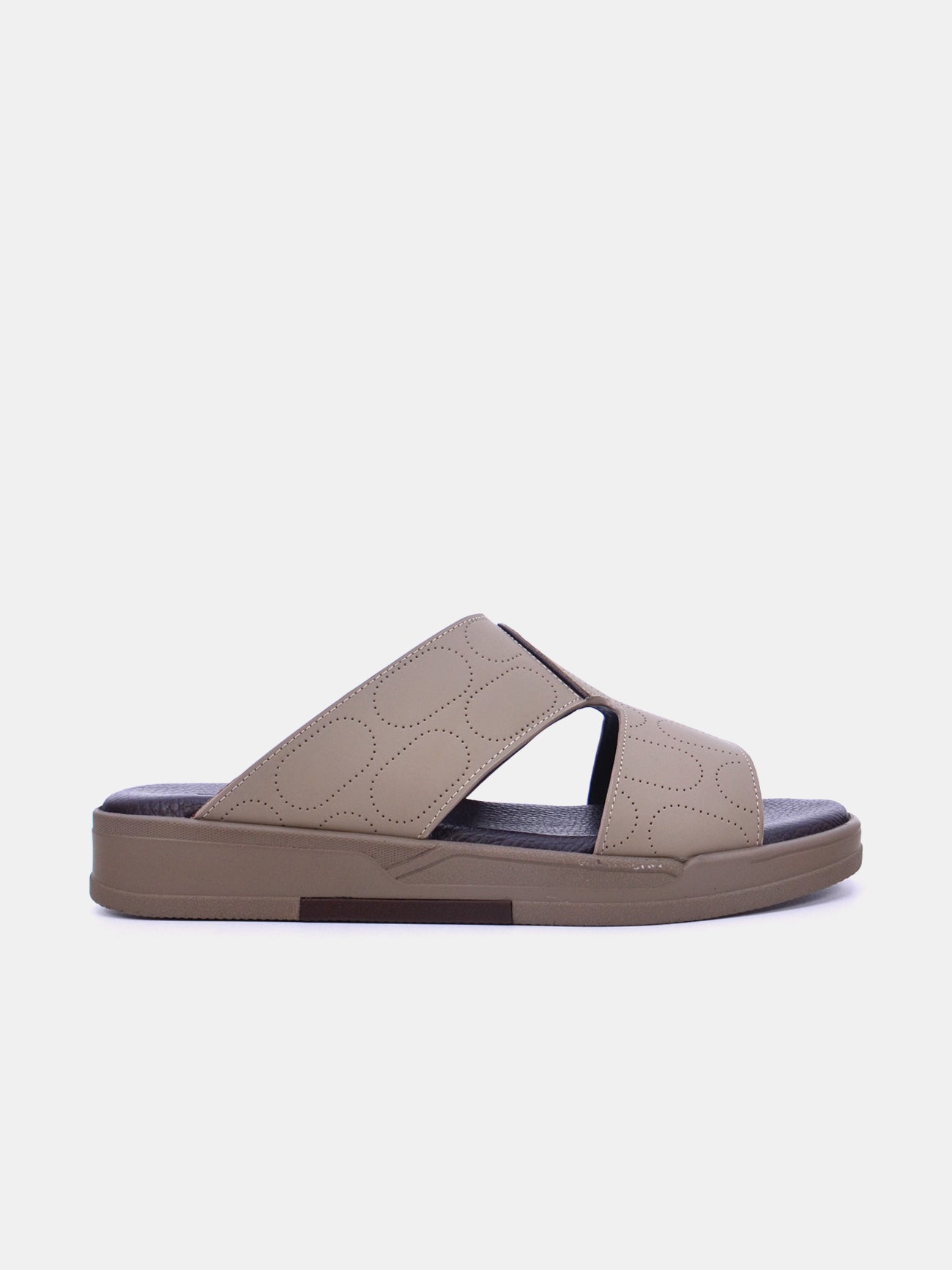 Barjeel Uno BJM 08 Men's Sandals #color_Beige