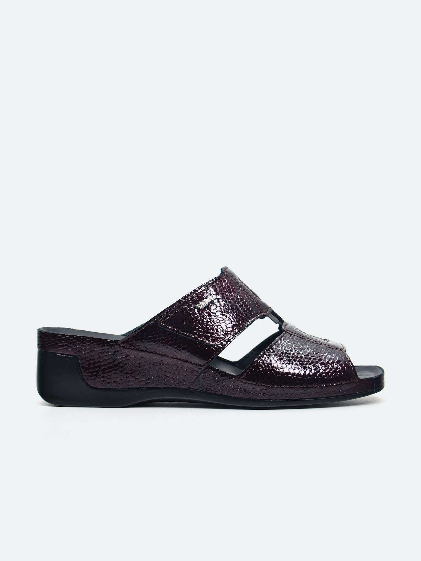 Vital 0813AS Women's Slider Sandals #color_Dark Brown
