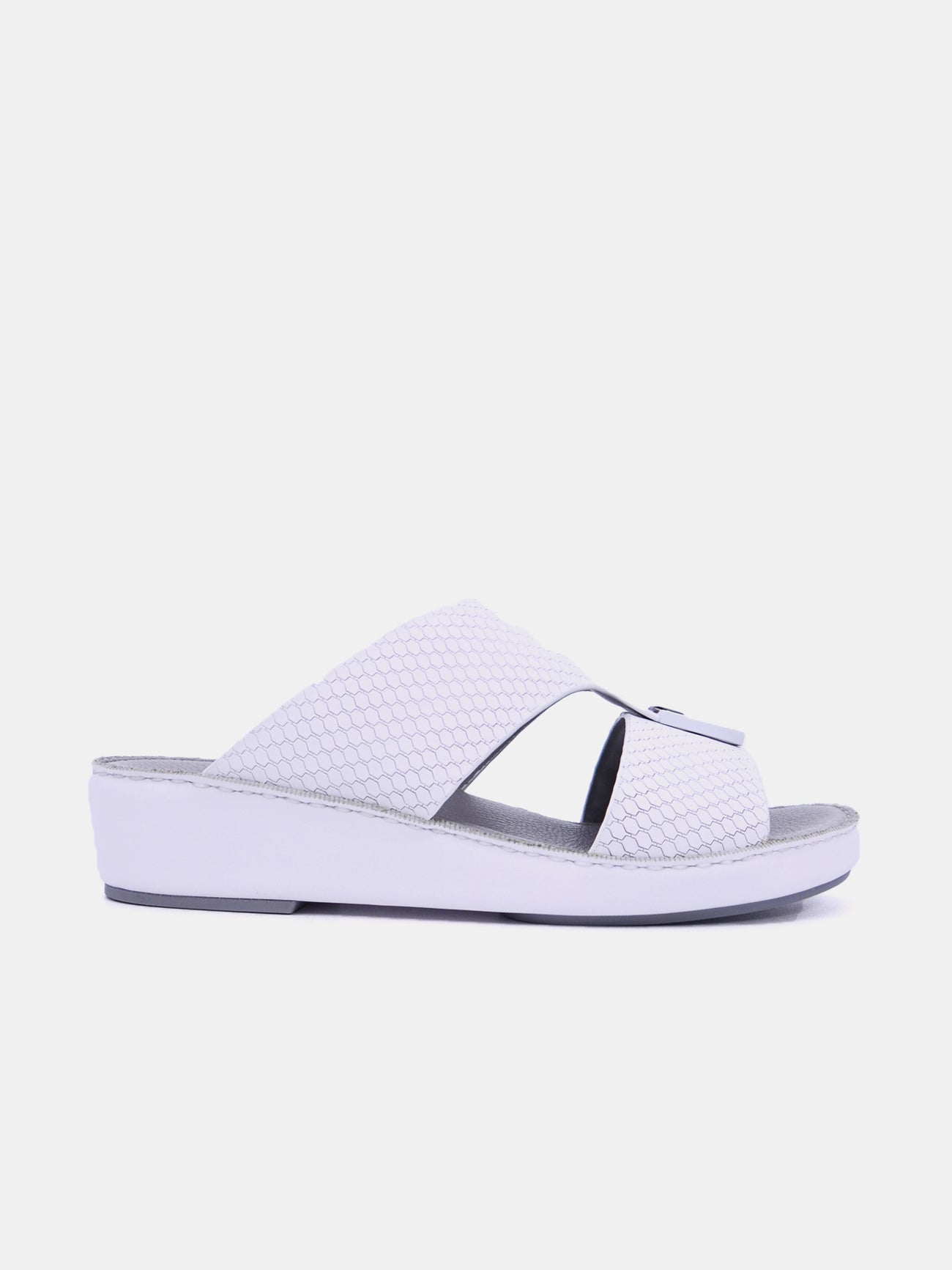 Barjeel Uno Men's Sandals #color_White