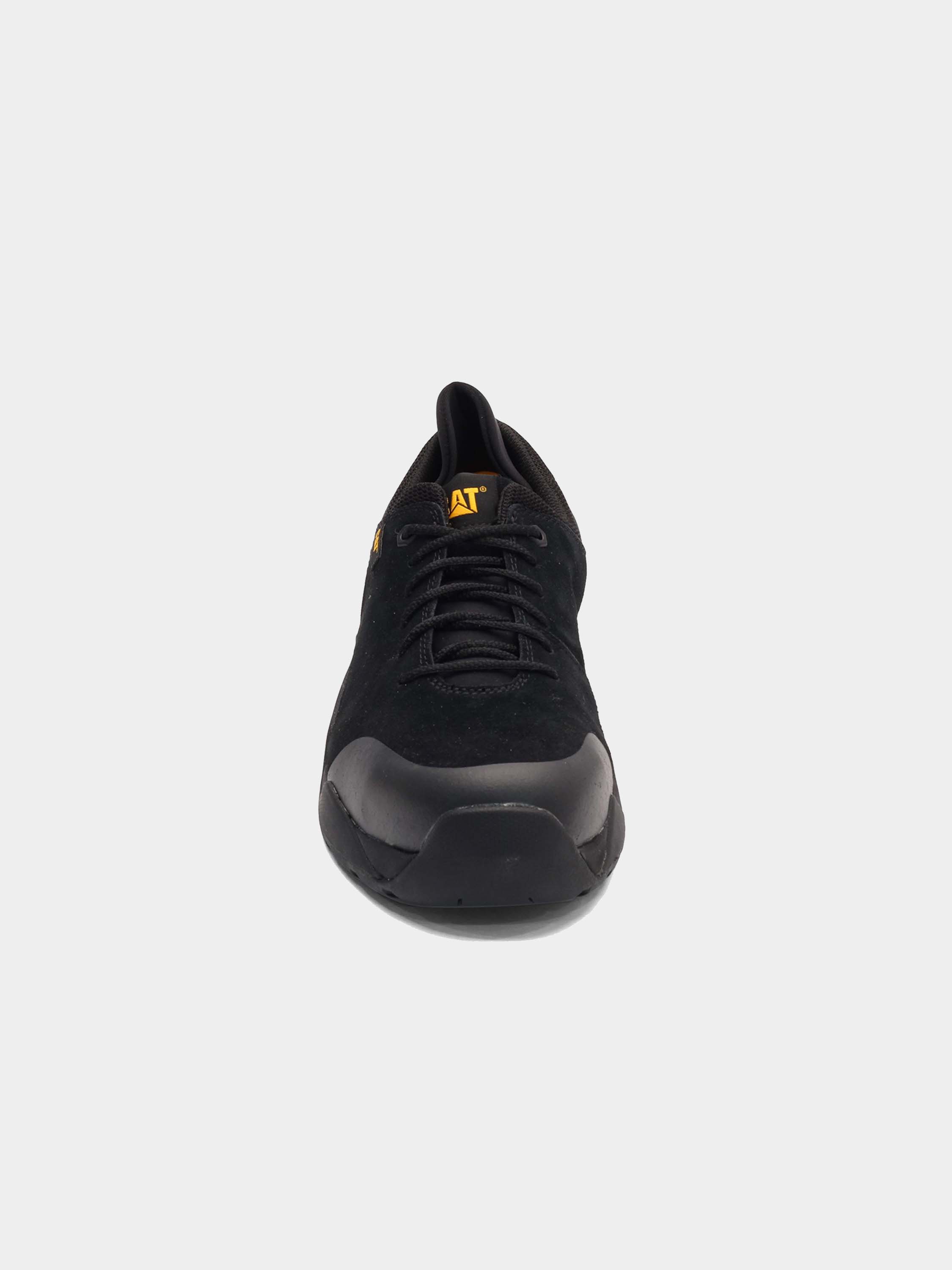Caterpillar Men's Sprint Suede Alloy Toe Work Shoe #color_Black