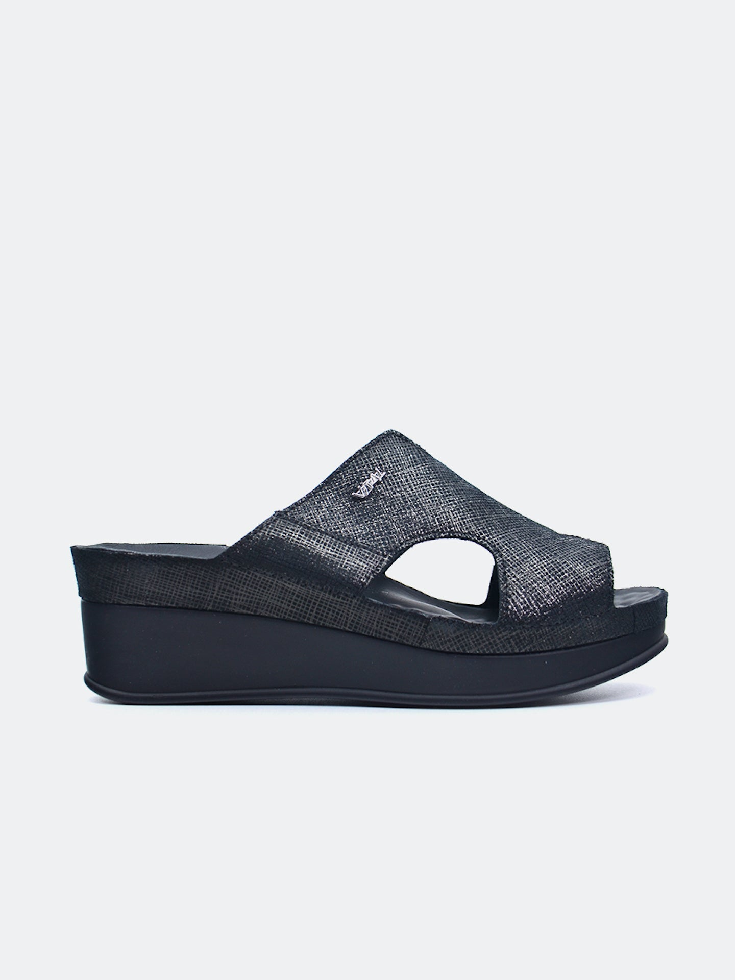 Vital Women's Platform Sandals #color_Black