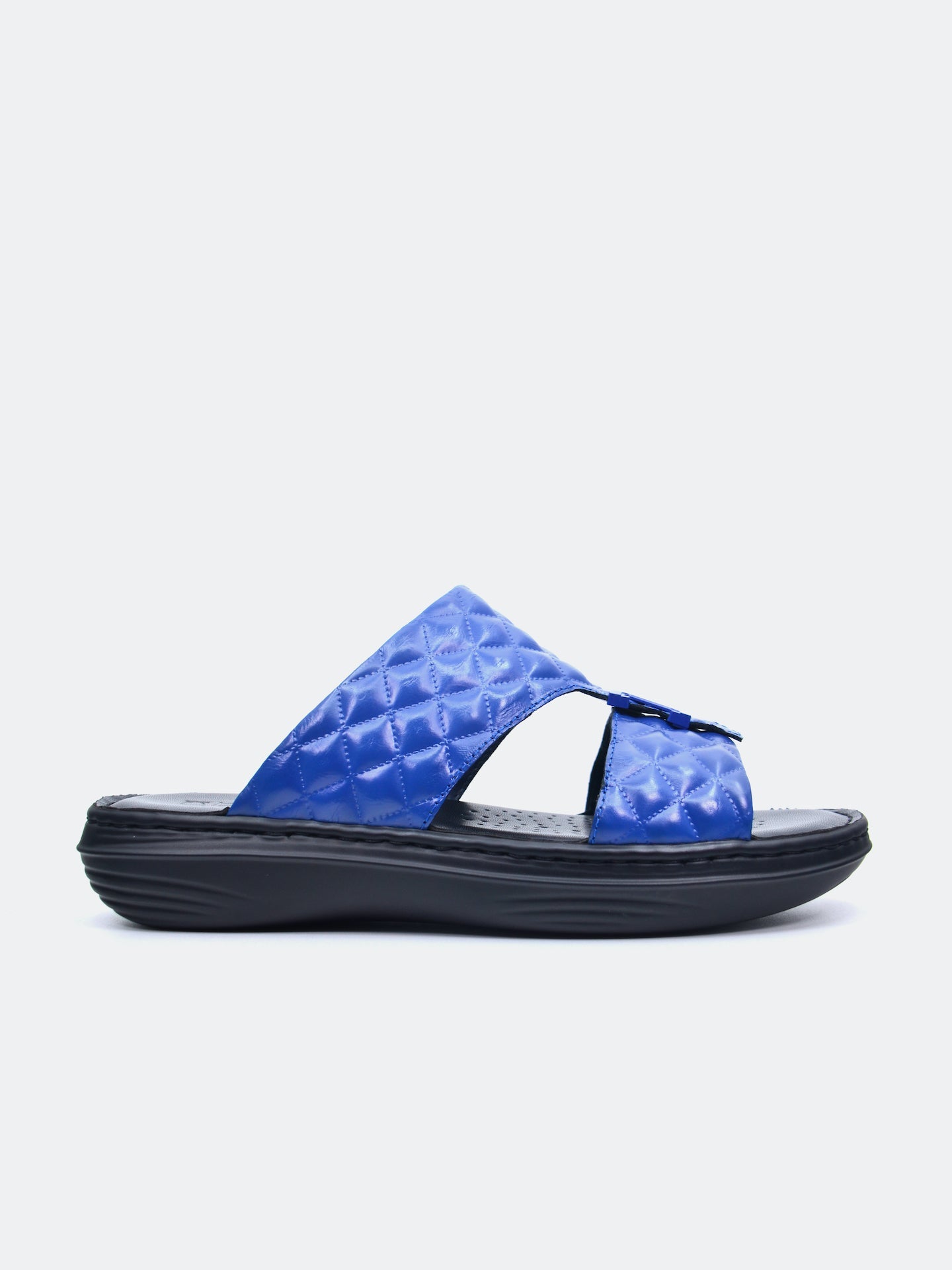 Barjeel Uno 21410-4 Men's Arabic Sandals #color_Blue