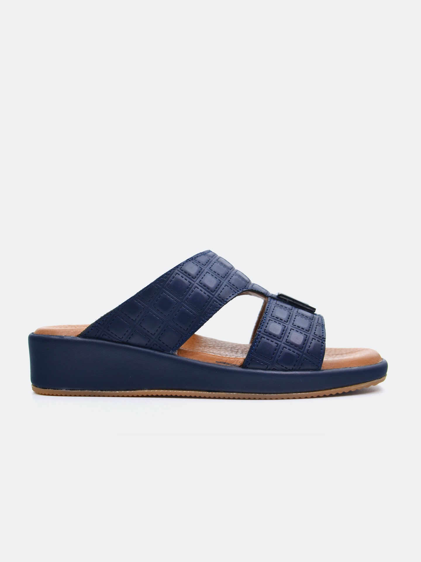 Barjeel Uno TAM-107 Boys Arabic Sandals #color_Navy