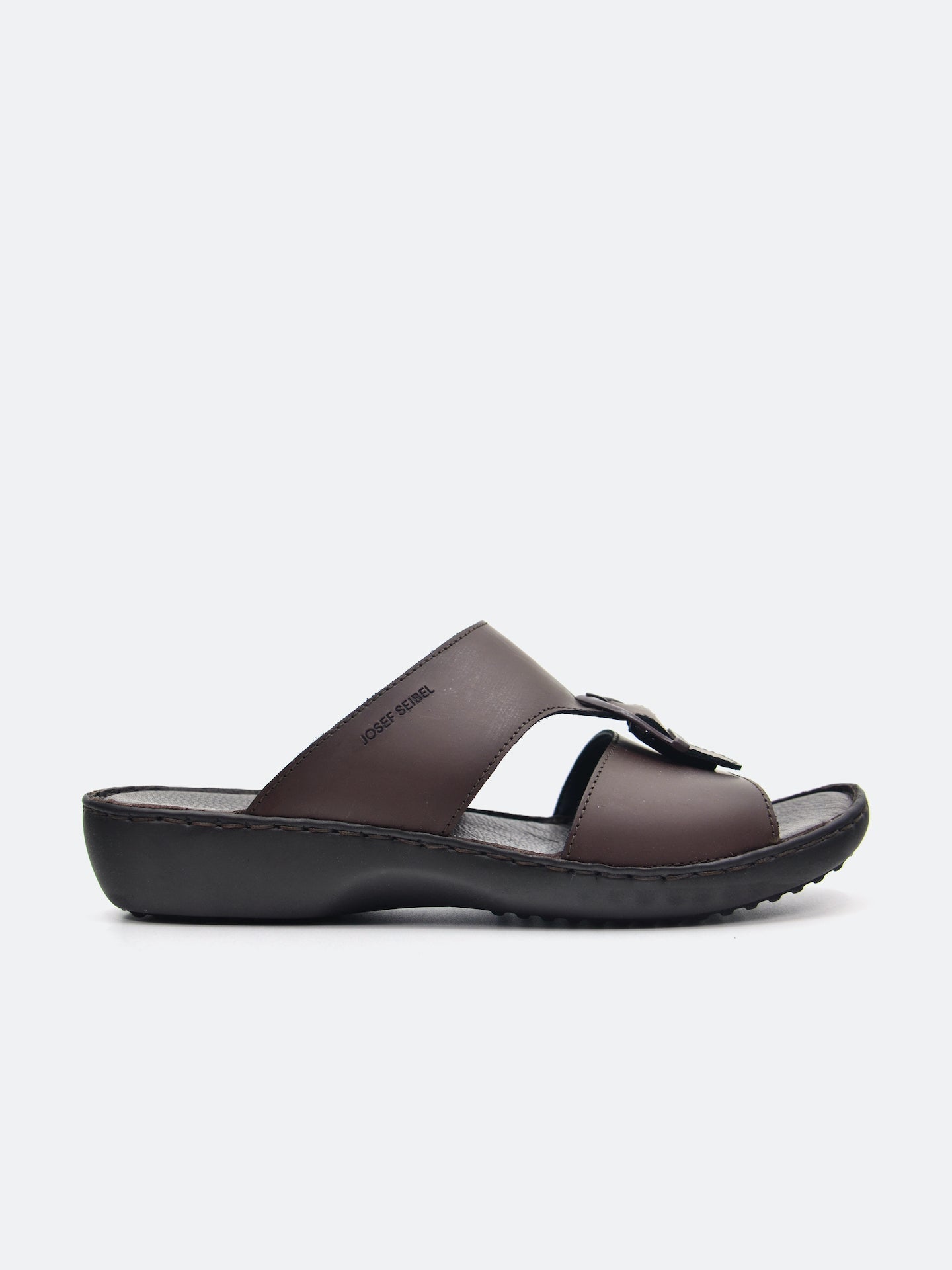 Josef Seibel Men's Slider Sandals #color_Brown