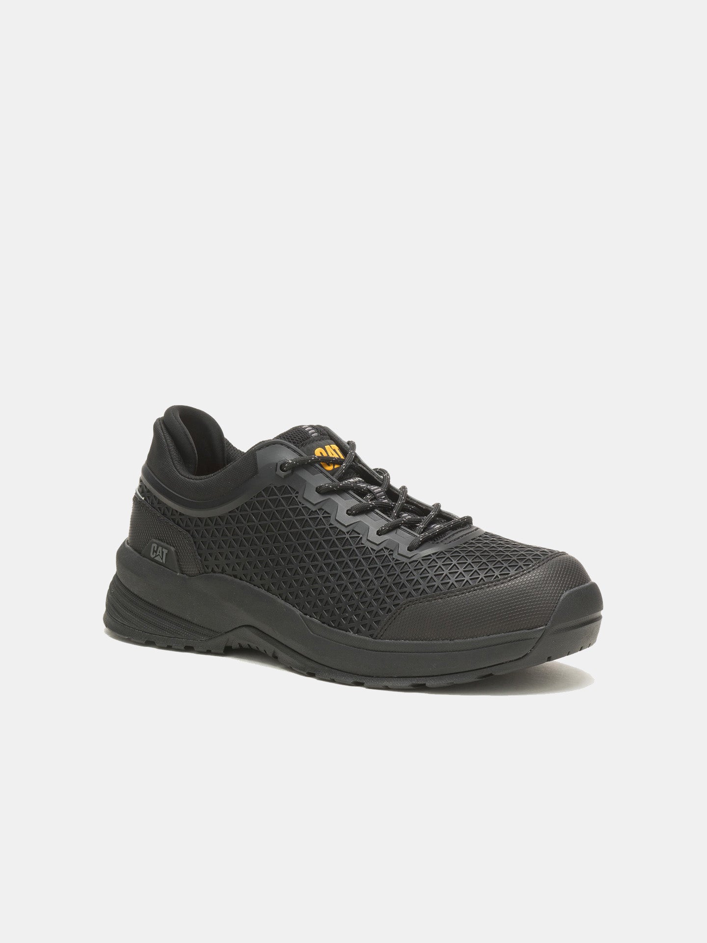 Caterpillar Men's Streamline 2.0 Composite Toe Work Shoes #color_Black