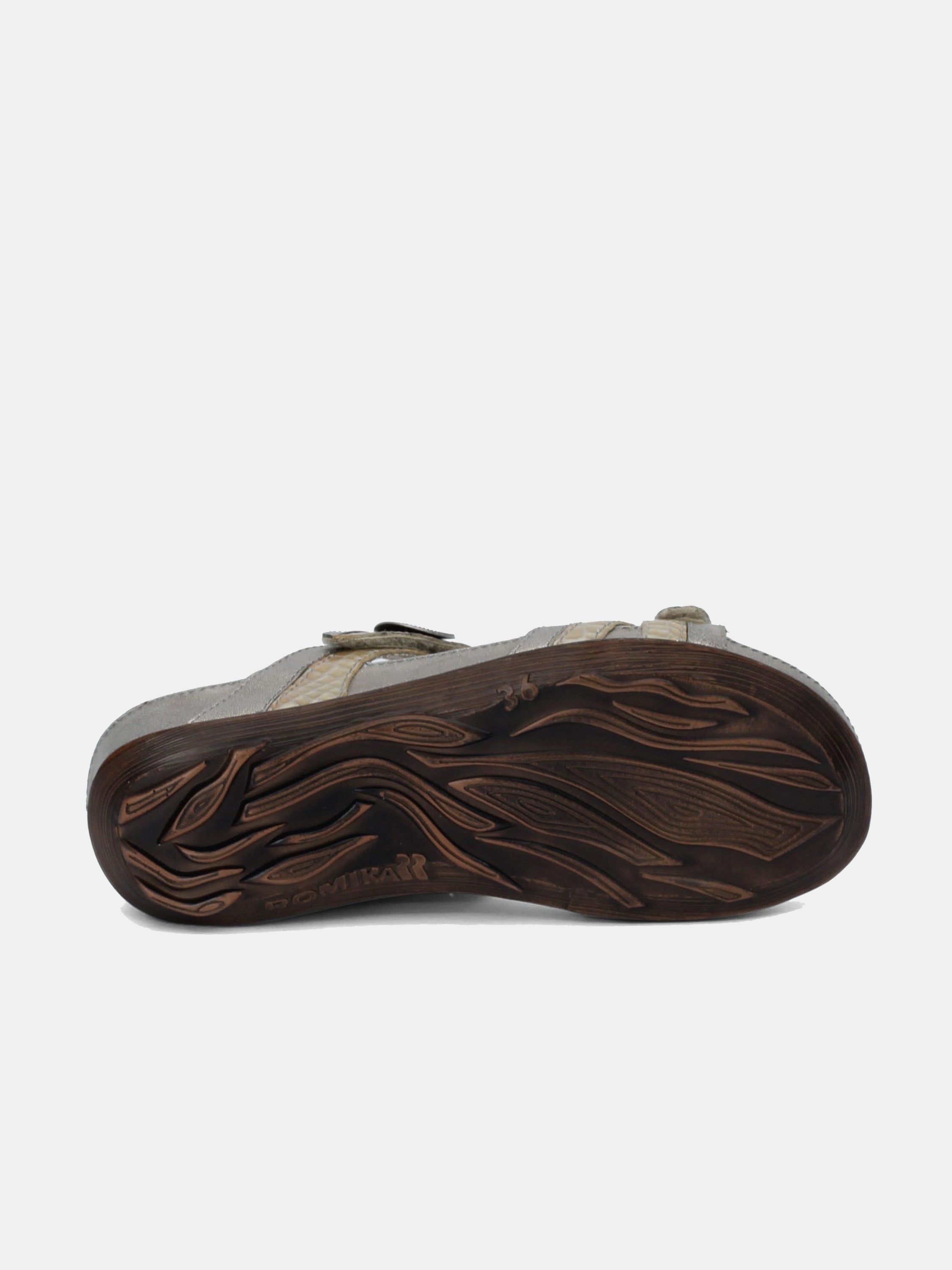 Romika Women's Fidschi 22 Sandals #color_Gray