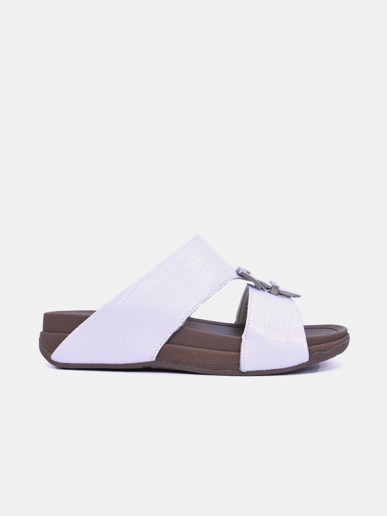 Barjeel Uno 20295 Men's Arabic Sandals #color_White
